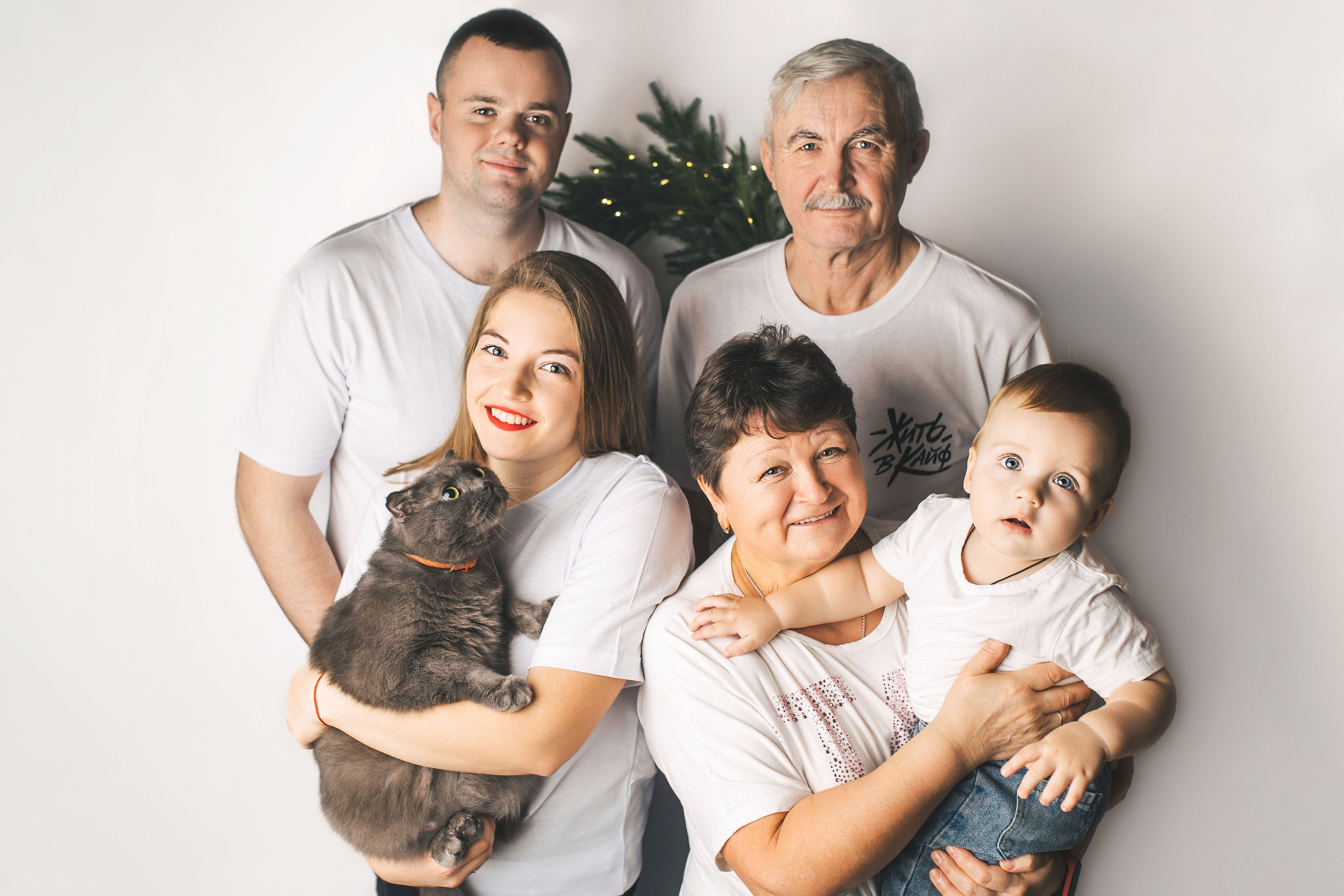 Семейные фото на годиках. Фотограф новорожденных Серпухов, Протвино, Москва I Марина Бурмистрова