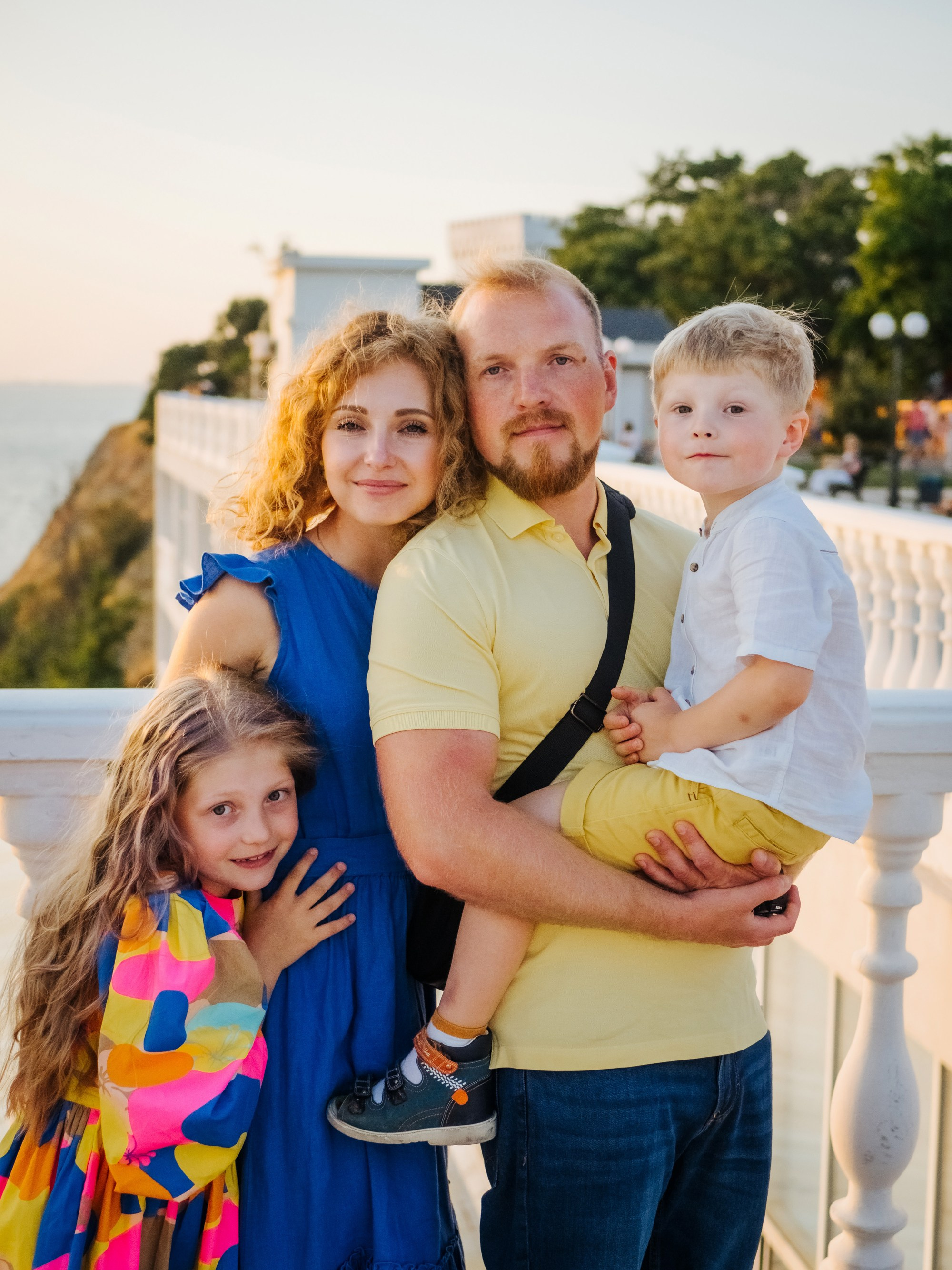 Лёша + Лена + Василиса + Макс. Семейный, детский, свадебный, фотограф в городе Анапа