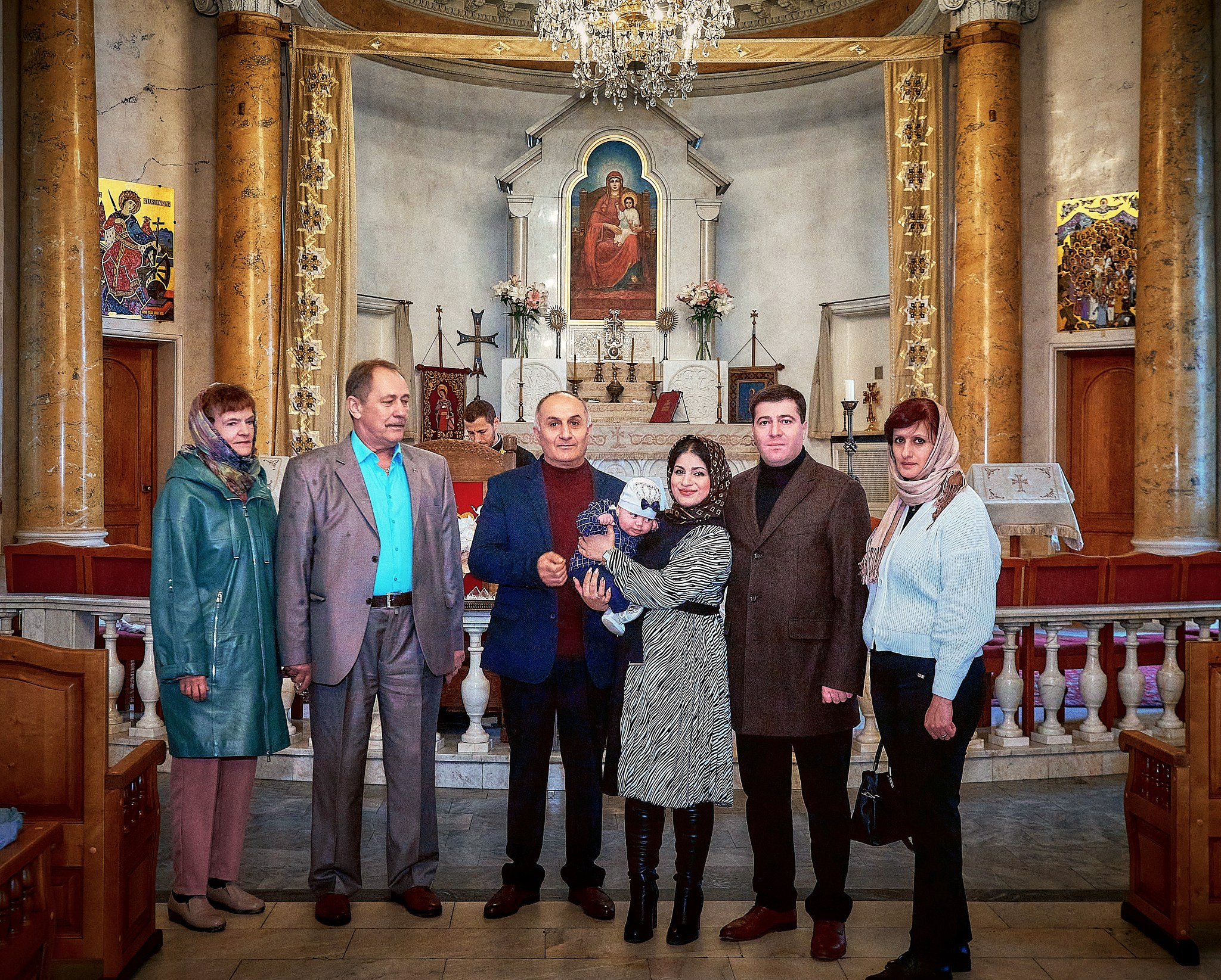 Крещение Марка | «Армянская апостольская церковь Святой Екатерины». Свадебный фотограф, видеограф, рилсмейкер в Санкт-Петербурге и Москве