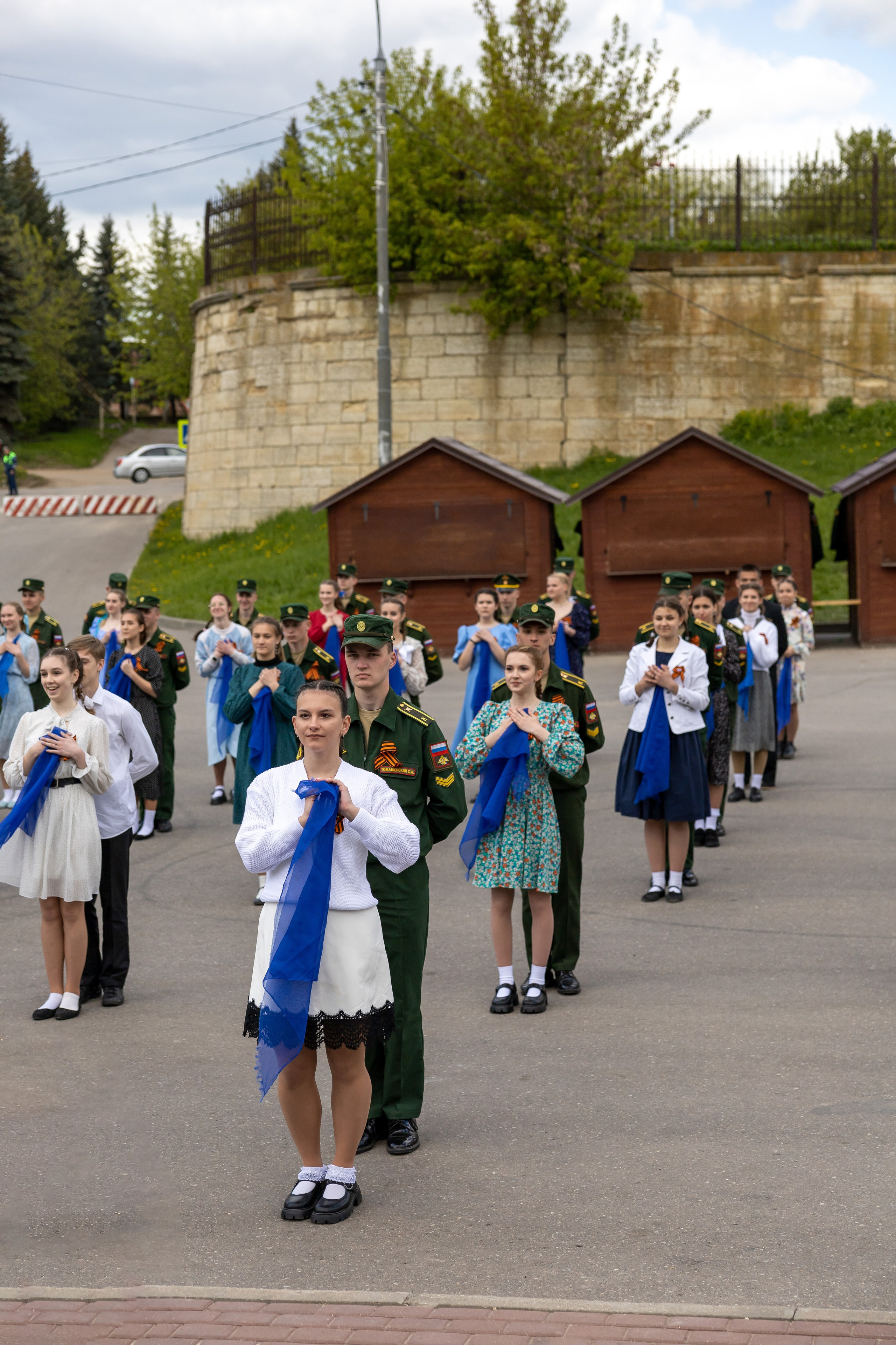Акция «Синий платочек» 2023. Фотограф в Серпухове Наталья Руденко