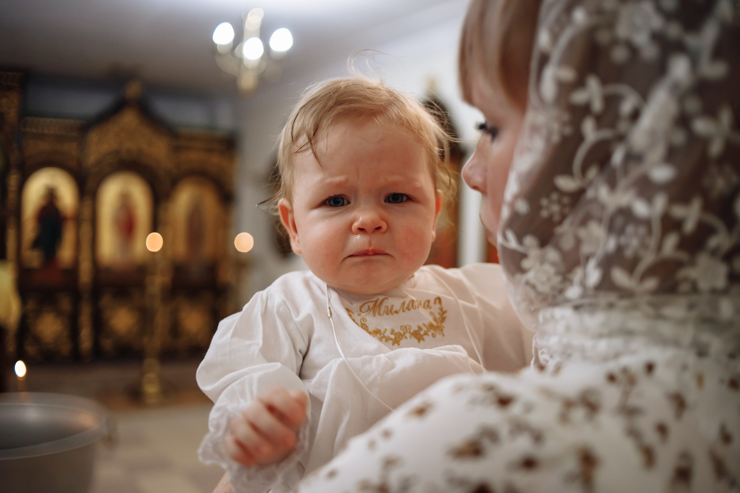 Таинство крещения в Тихорецке. Свадебный и семейный фотограф в Краснодарском крае Мария Данилкина