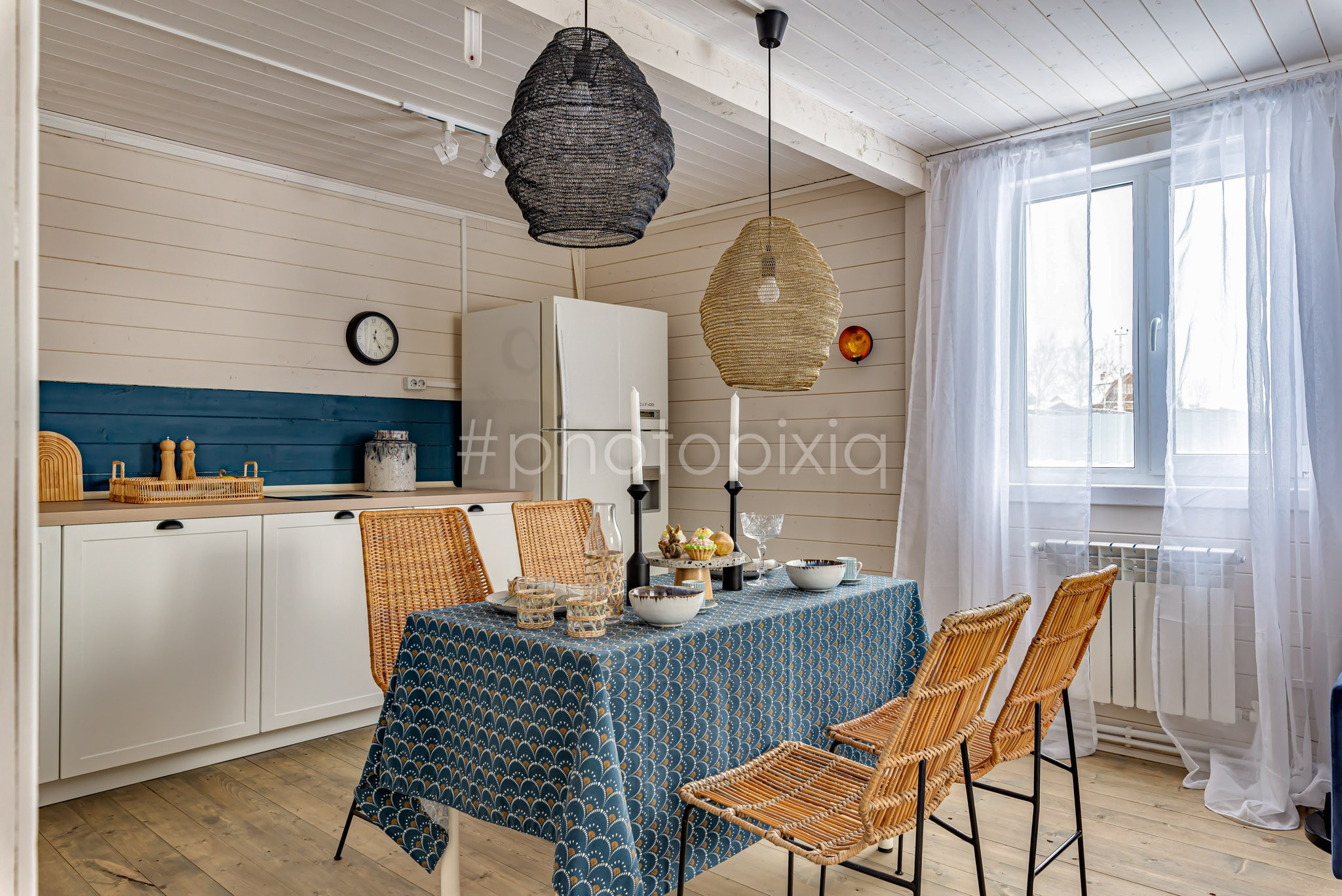 Съёмка дачного дома в КП Ольшаны для продажи. Интерьерная съёмка и виртуальные туры — Интерьерный фотограф Кузнецов Сергей (photopixiq)