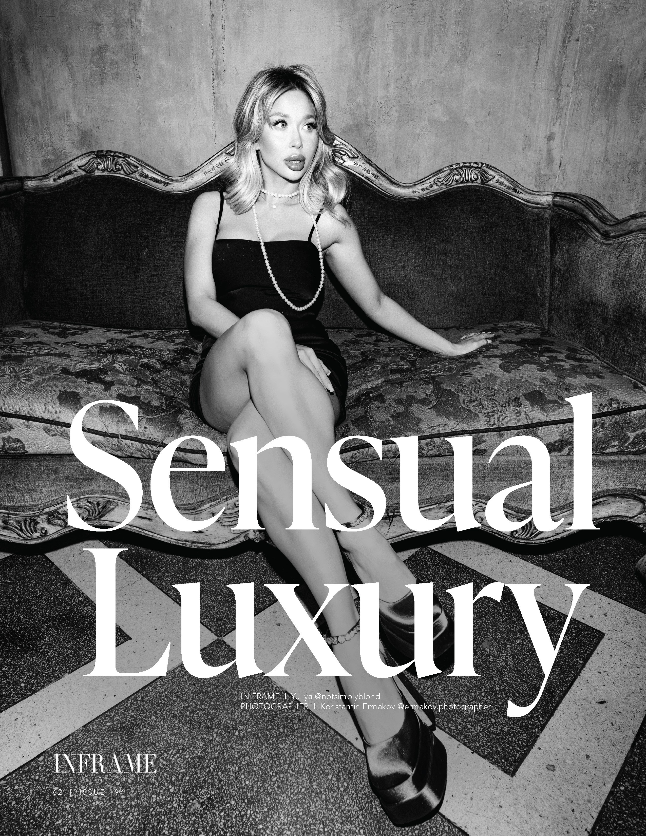 Публикация работ в глянцевом журнале INFRAME Magazine #193 Чёрно-белое издание — Фотограф Ермаков Константин