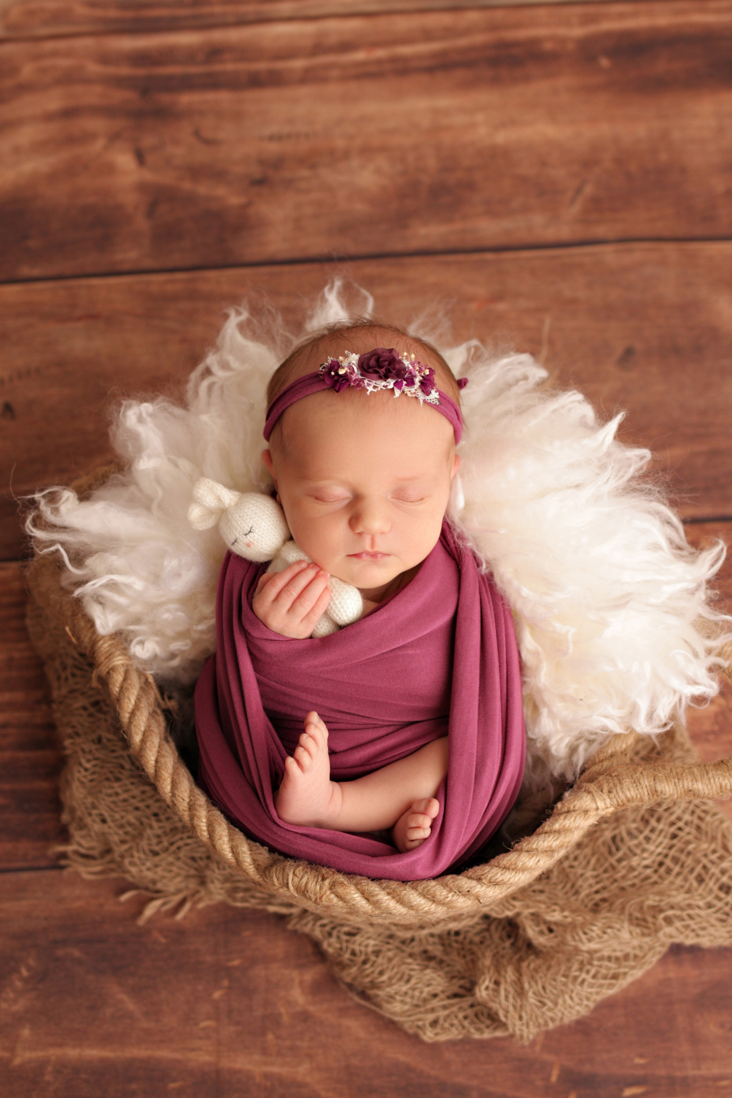 Детский фотограф новорожденных в Москве и Московской области Анна