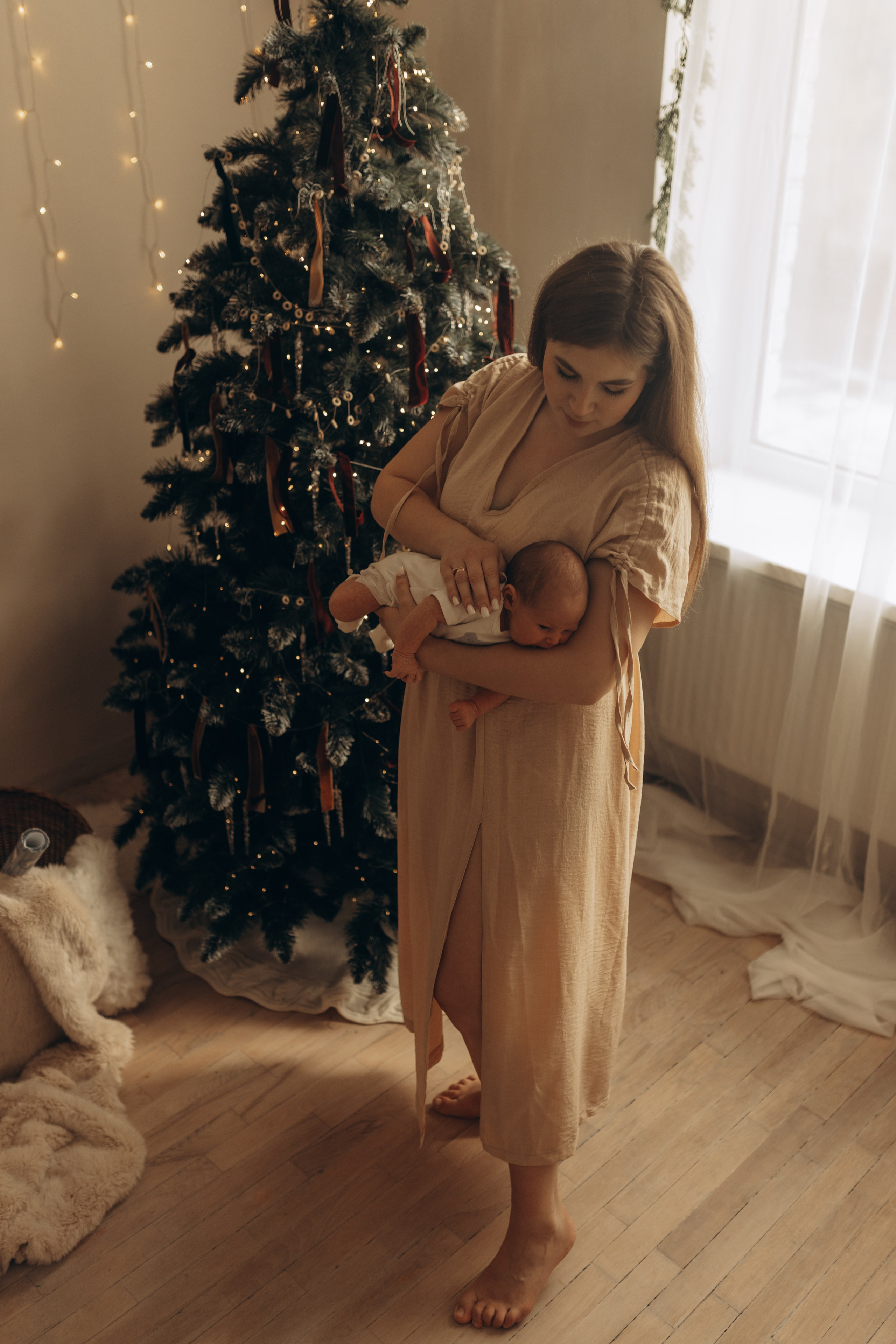 Мама и малыш. Первый месяц вместе. Фотограф в Ставрополе Svetlana Matveeva