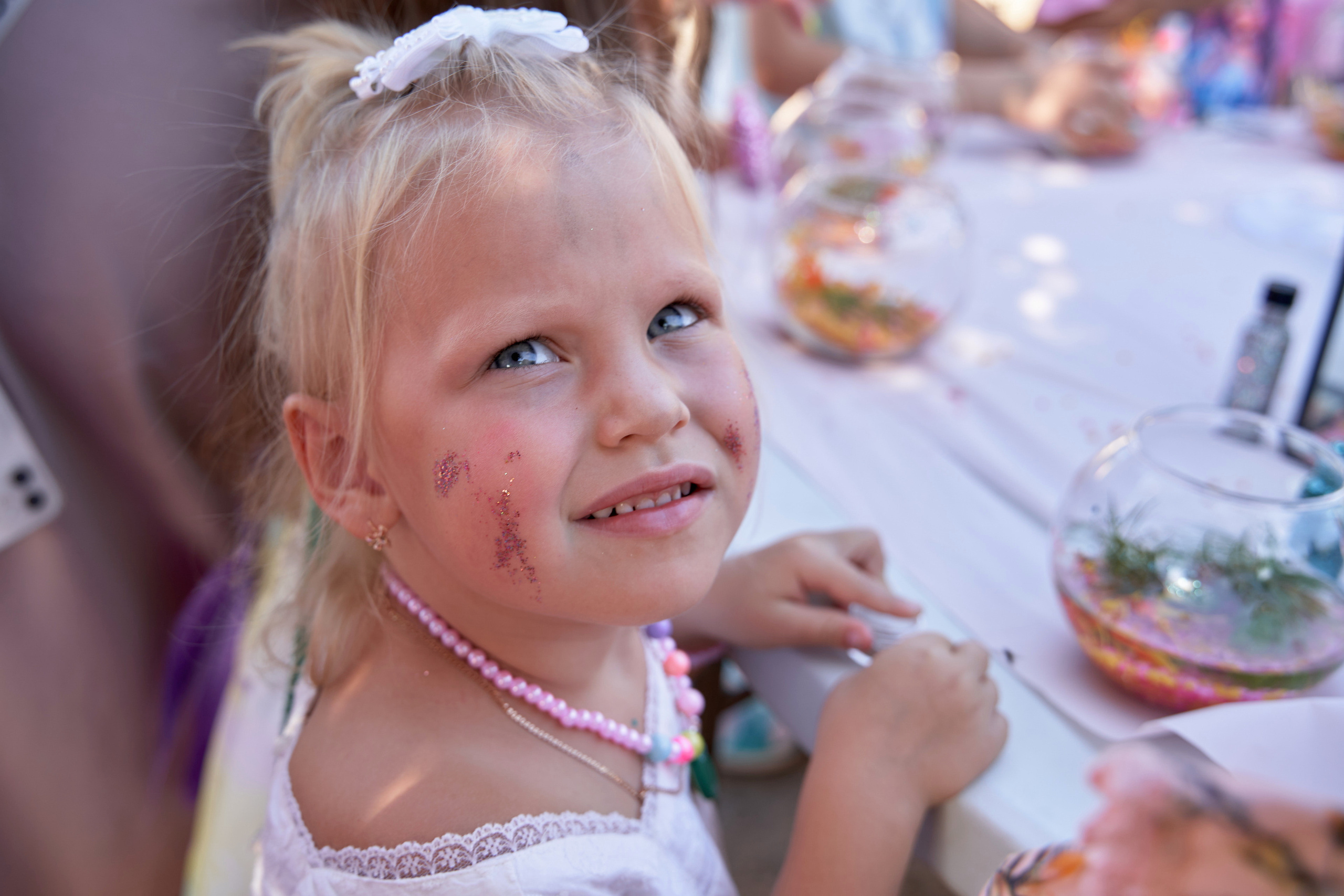Ребенок на детском празднике Пермь