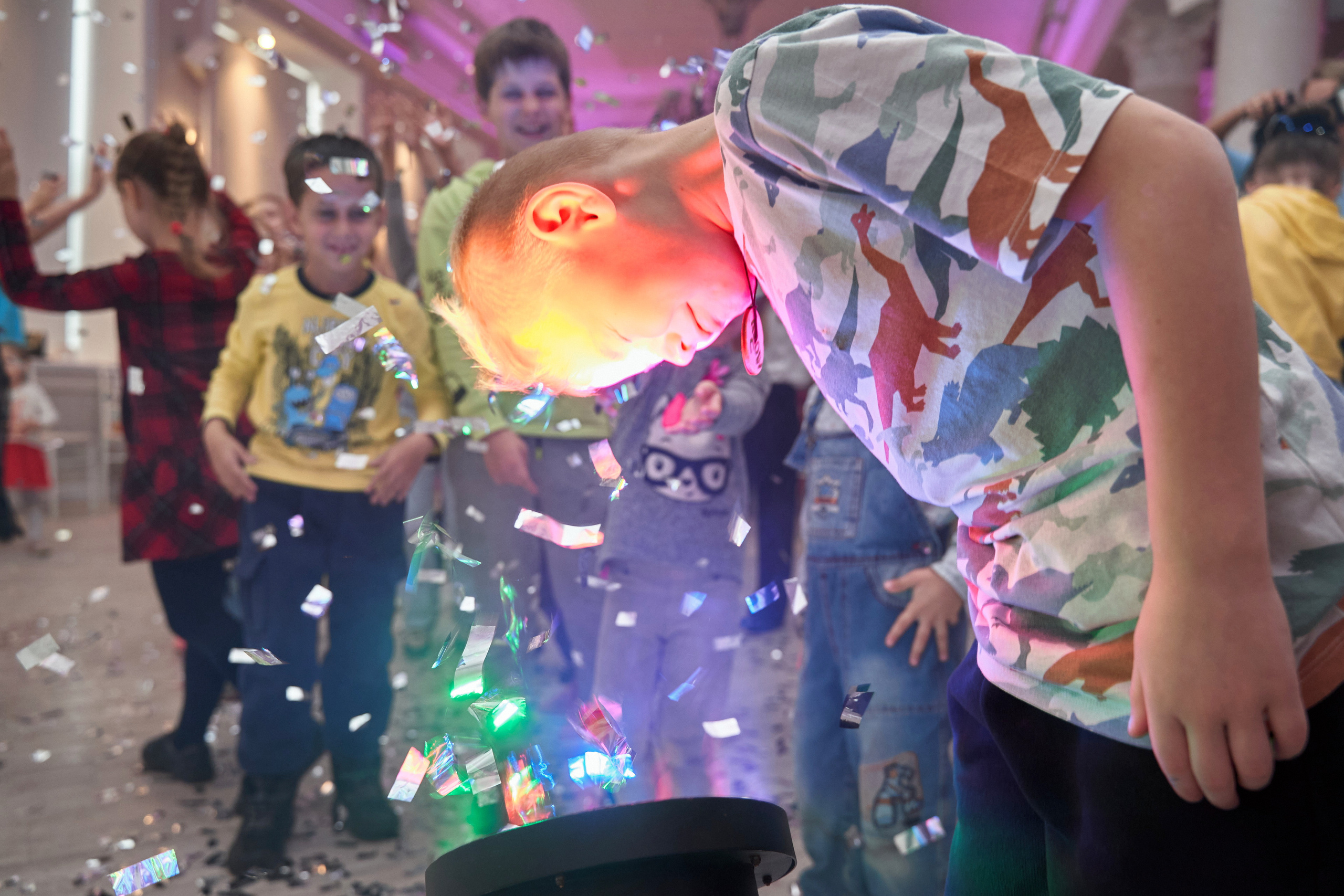 Детский праздник с фольгированной дискотекой Пермь