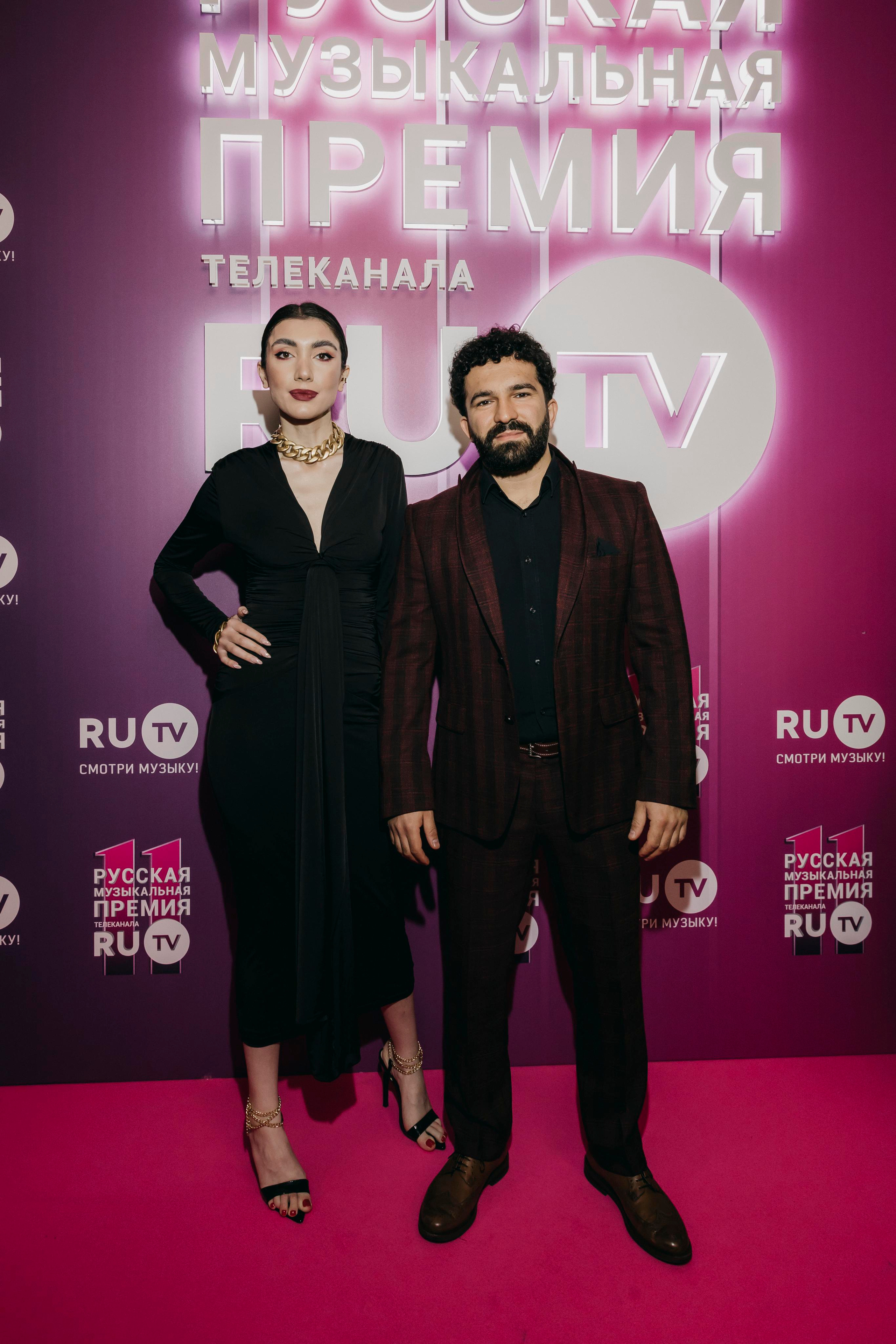 TURKEN и Bah Tee на Русской Музыкальной Премии телеканала RU.TV