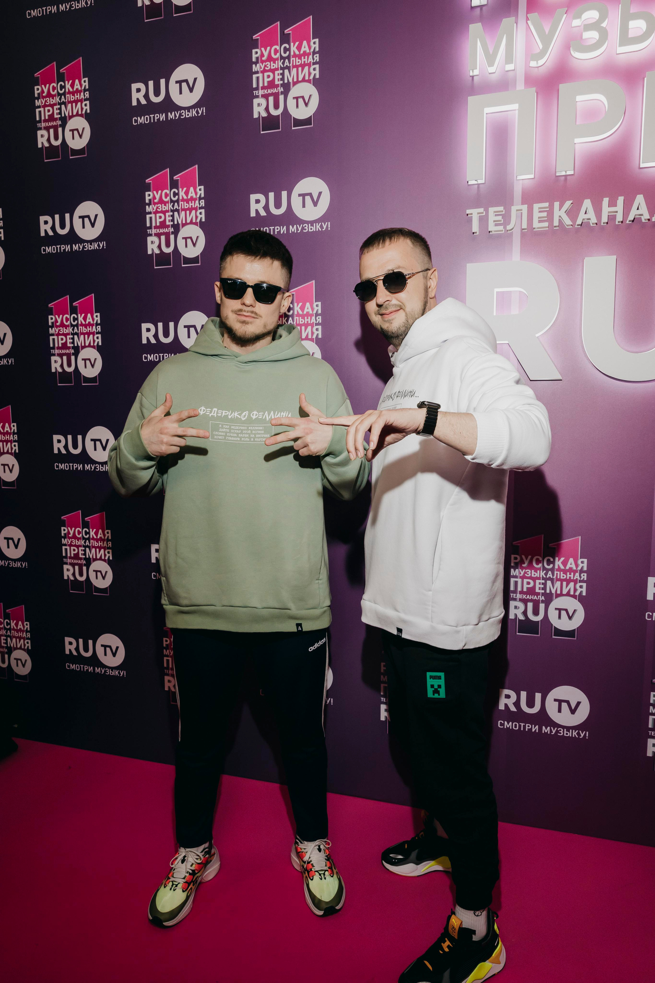 GALIBRI & MAVIK на Русской Музыкальной Премии телеканала RU.TV