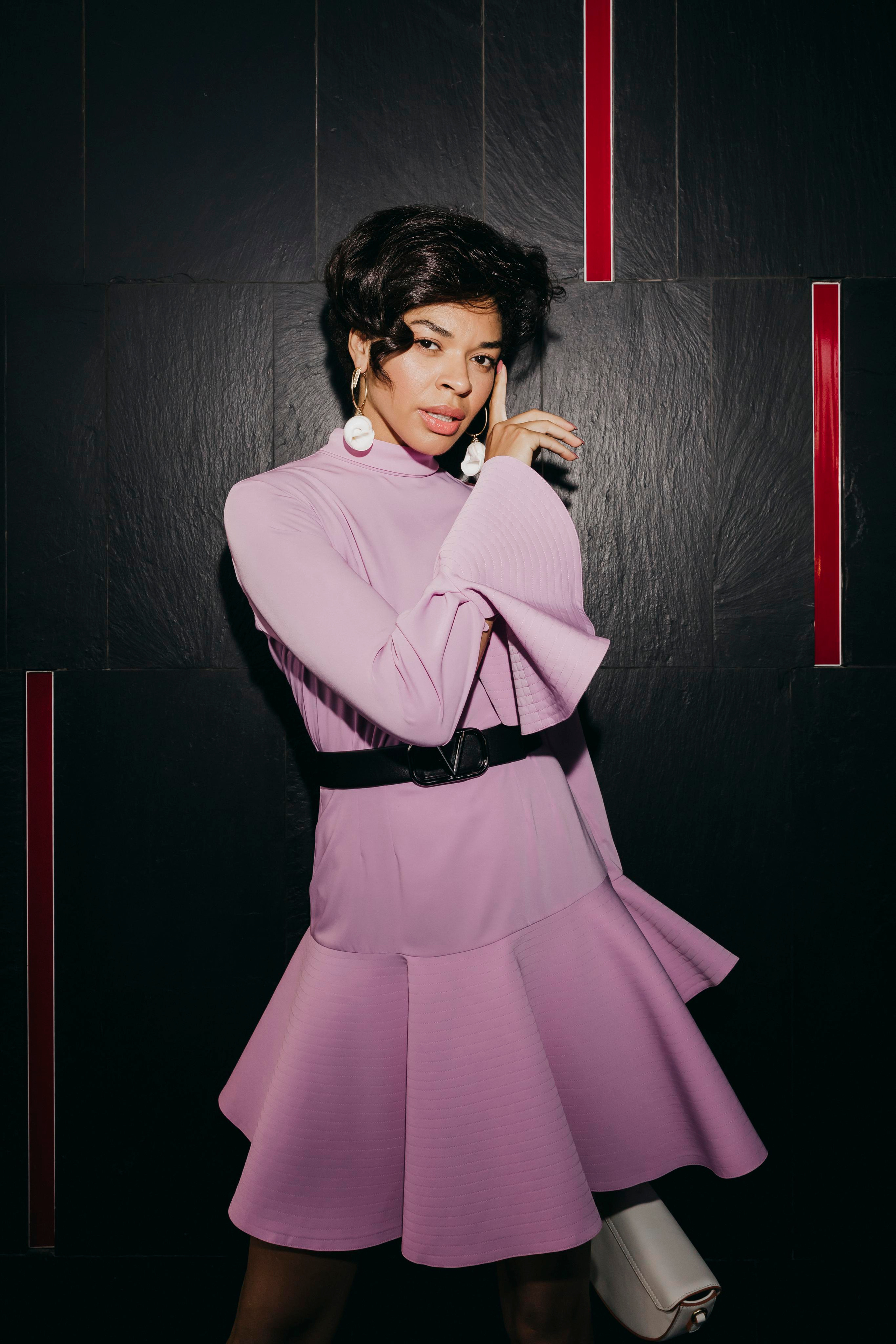 Екатерина Кейру на премьере фильма "Главная роль" в Барвихе