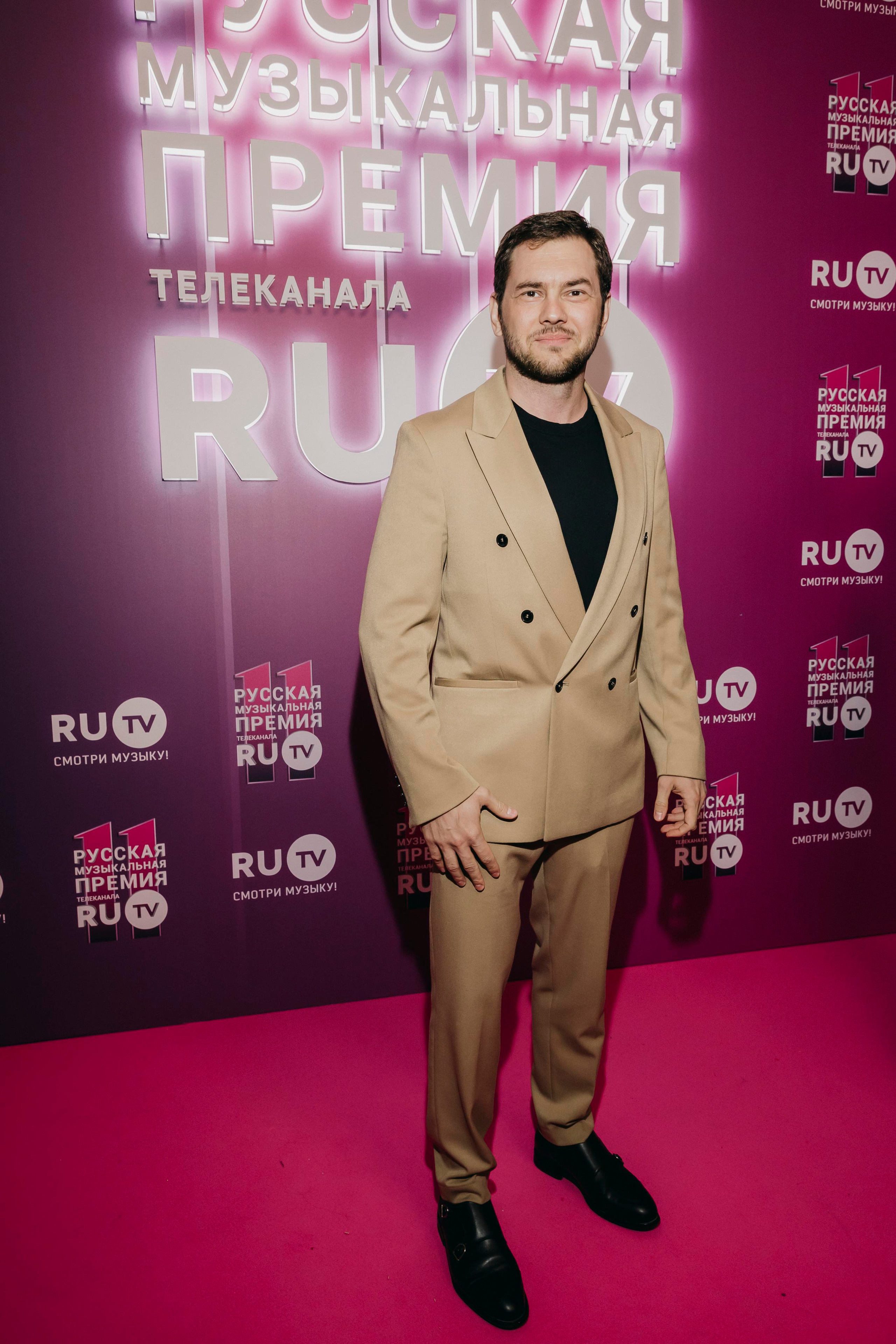 Леонид Руденко на Русской Музыкальной Премии телеканала RU.TV