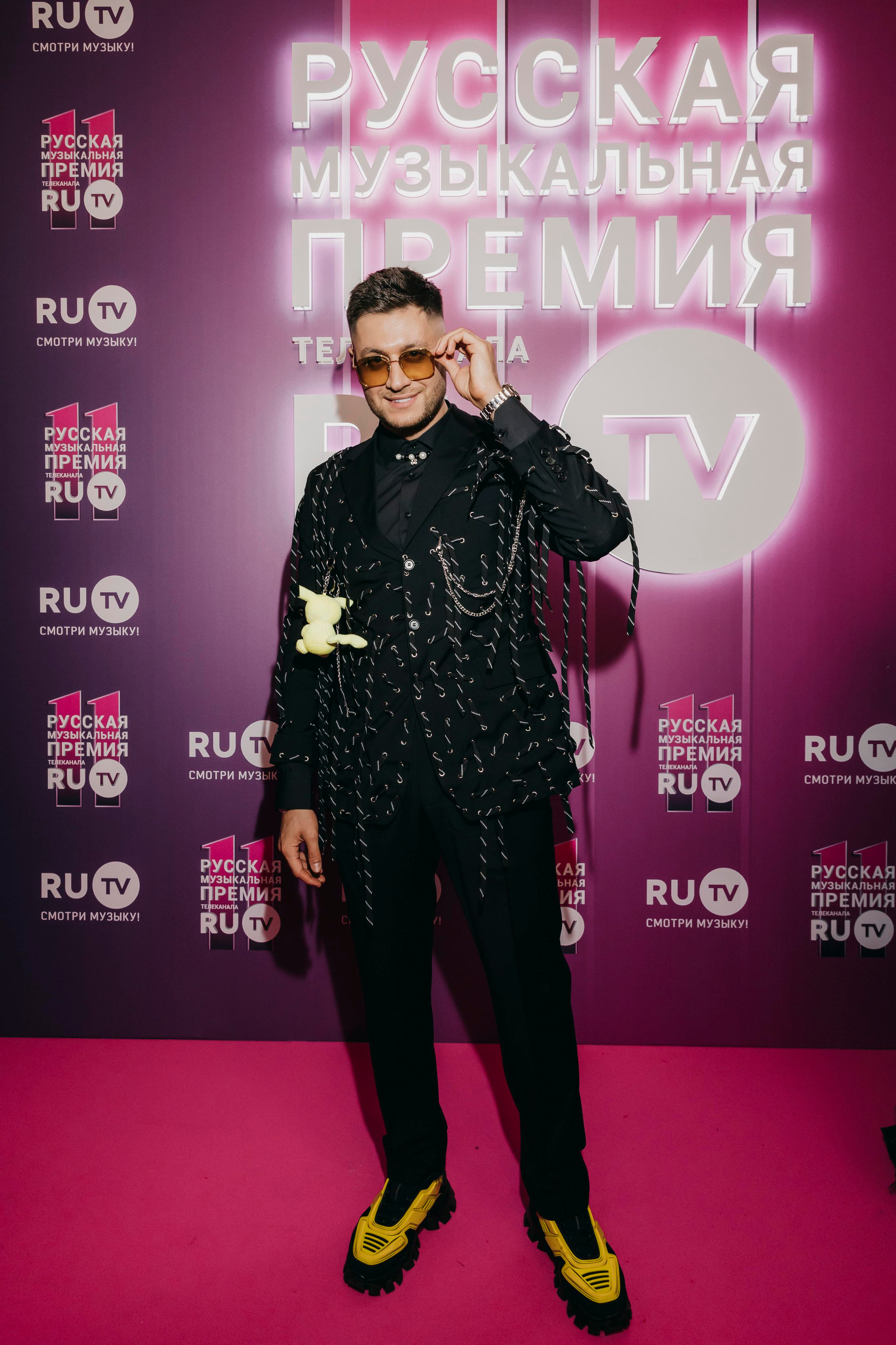 DAVA на Русской Музыкальной Премии телеканала RU.TV