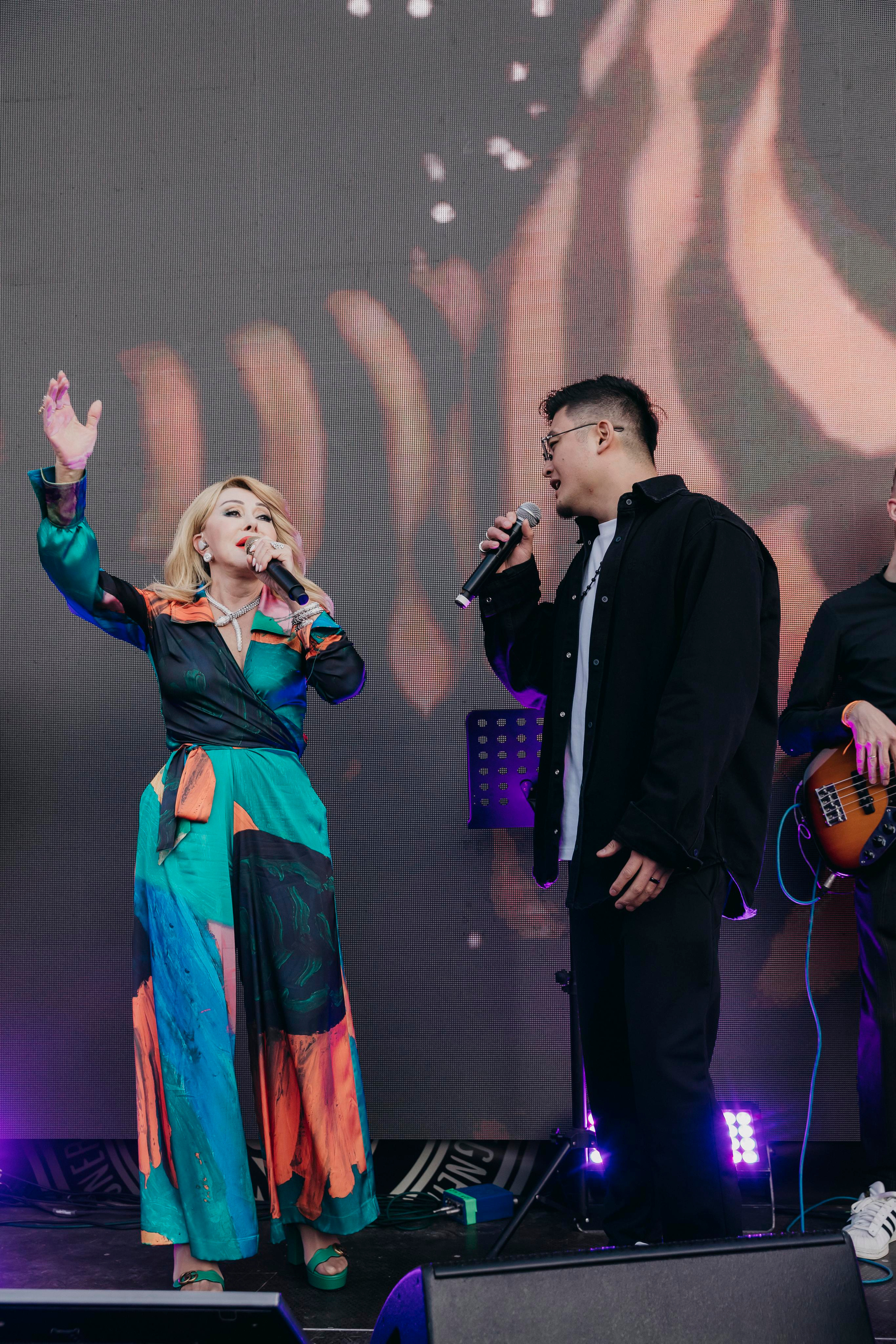 Любовь Успенская и Анатолий Цой в Барвихе