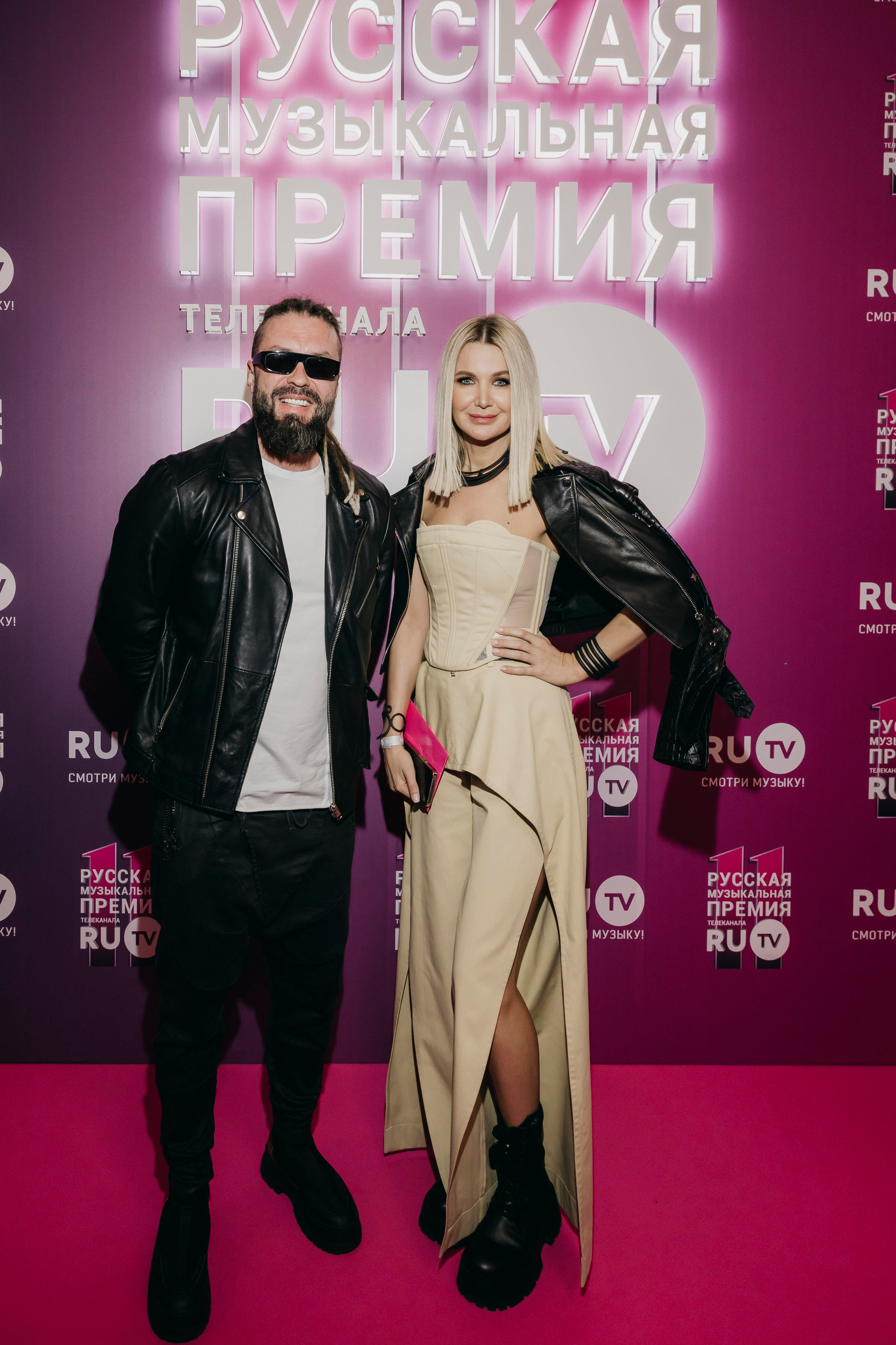 BURITO и Татьяна Тур на Русской Музыкальной Премии телеканала RU.TV