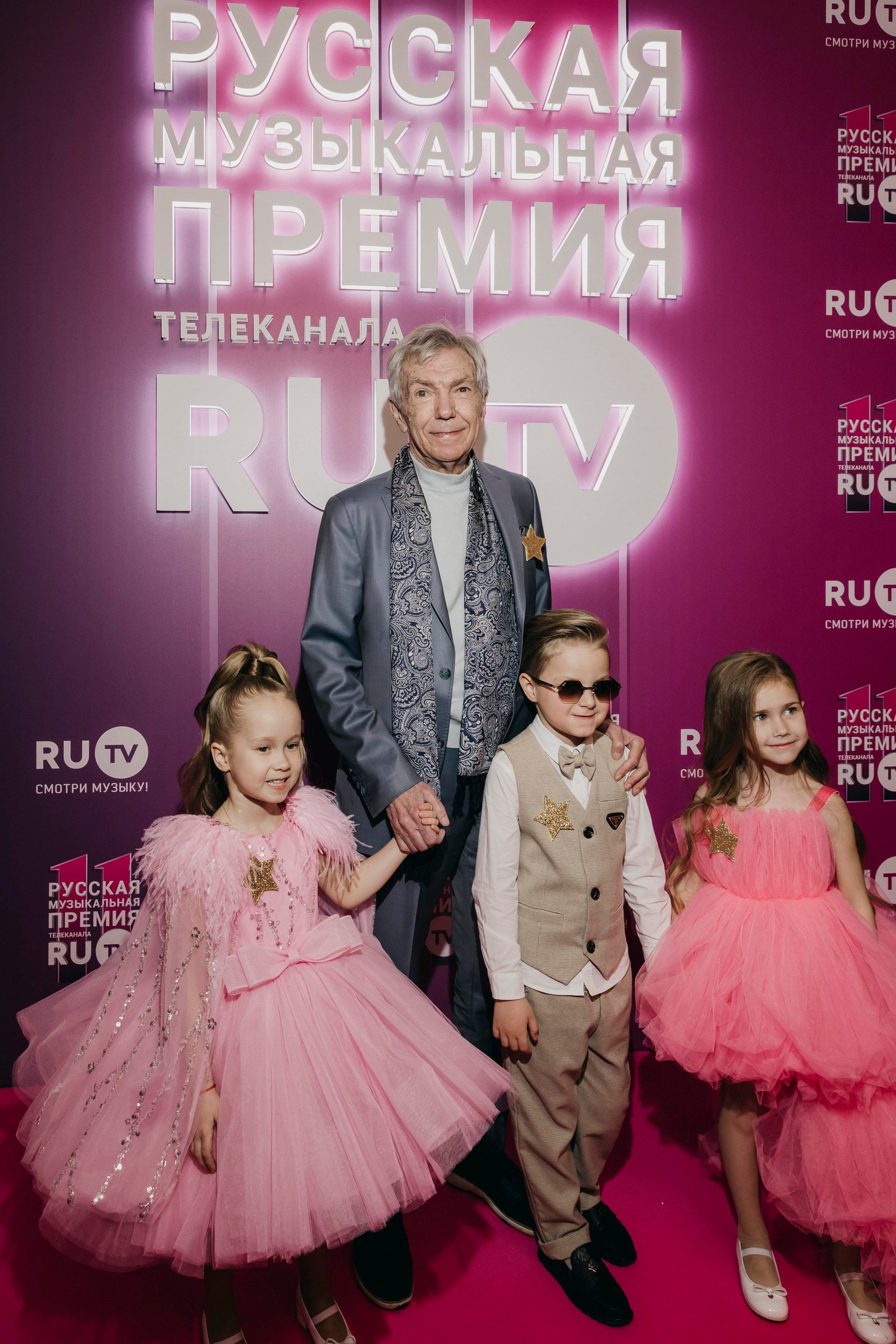 Юрий Николаев на Русской Музыкальной Премии телеканала RU.TV