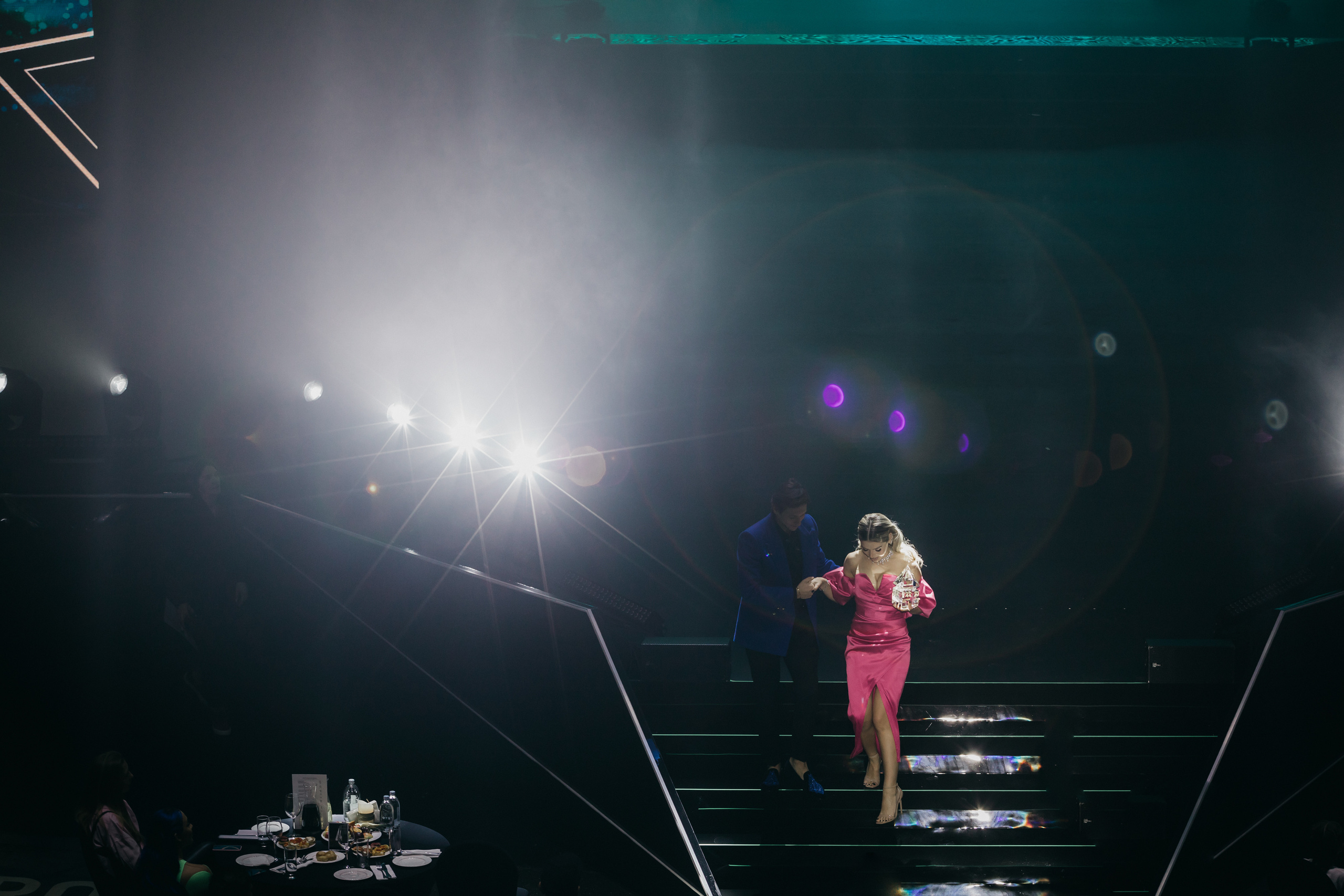 певец ЮрКисс и Люся Чеботина на концерте ЖАРА MEDIA AWARDS 2022