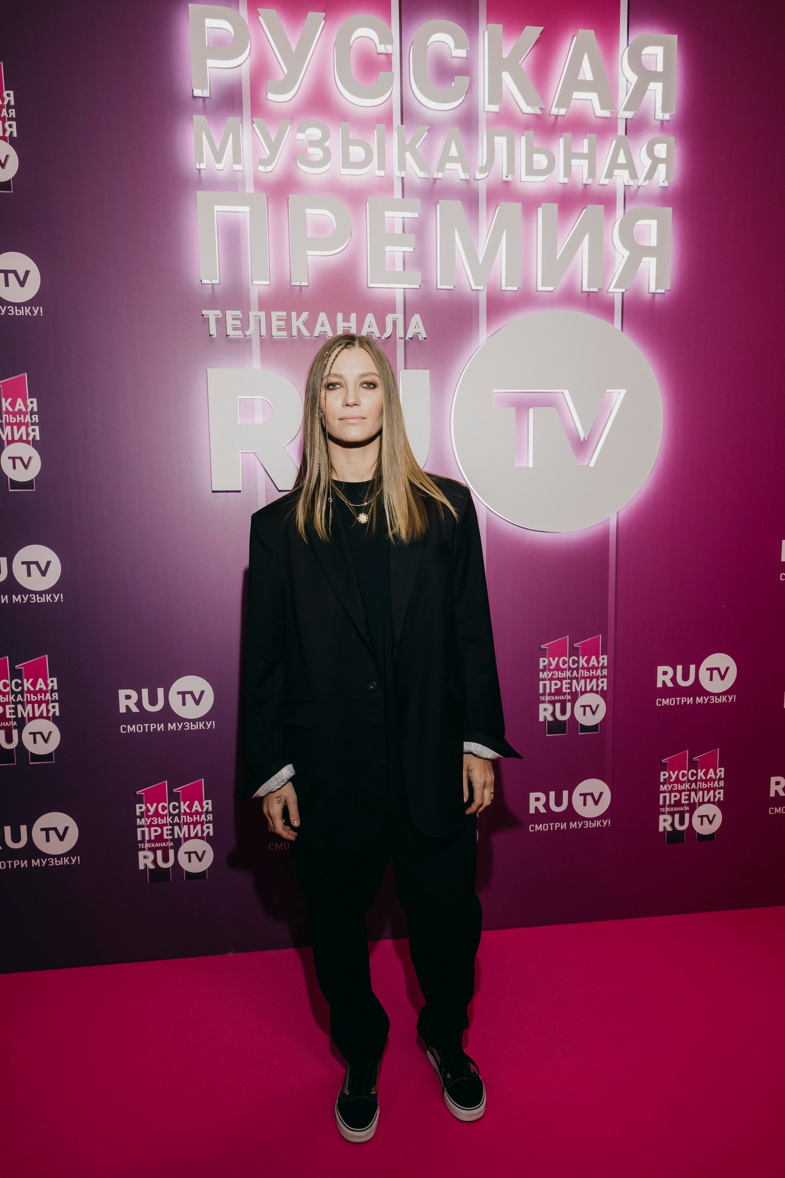 Мария Шейх на Русской Музыкальной Премии телеканала RU.TV