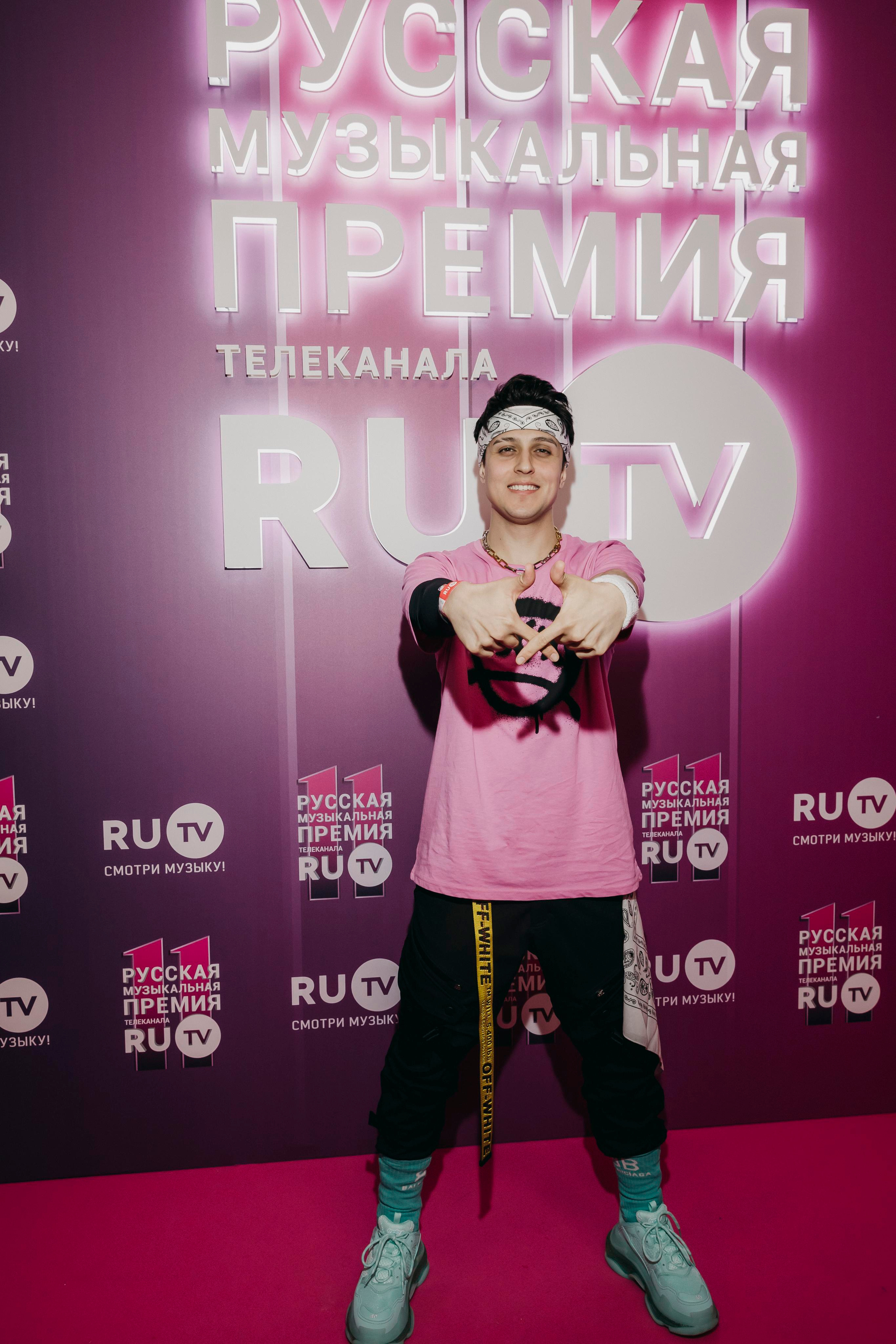 Хабиб на Русской Музыкальной Премии телеканала RU.TV