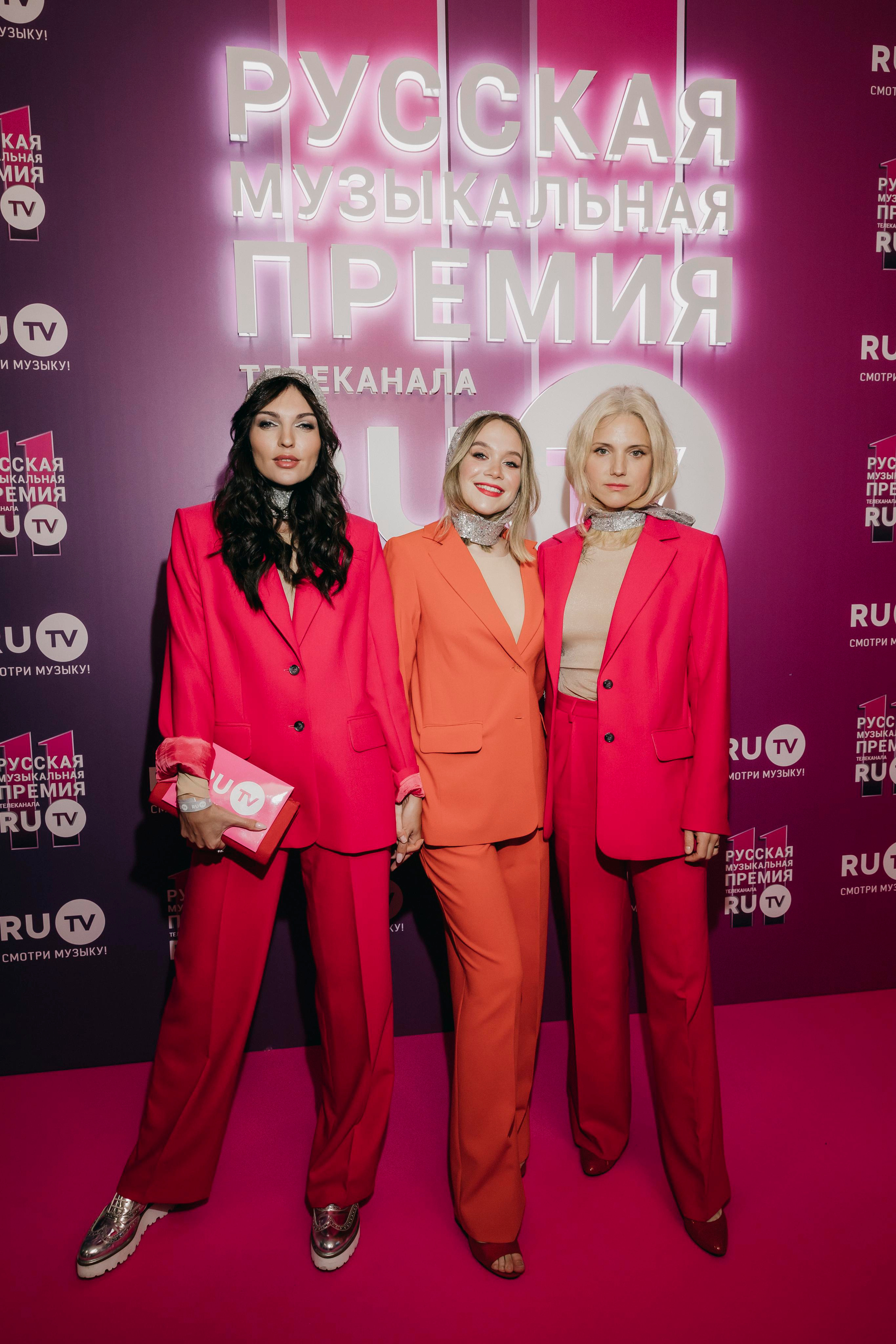 ФАБРИКА на Русской Музыкальной Премии телеканала RU.TV