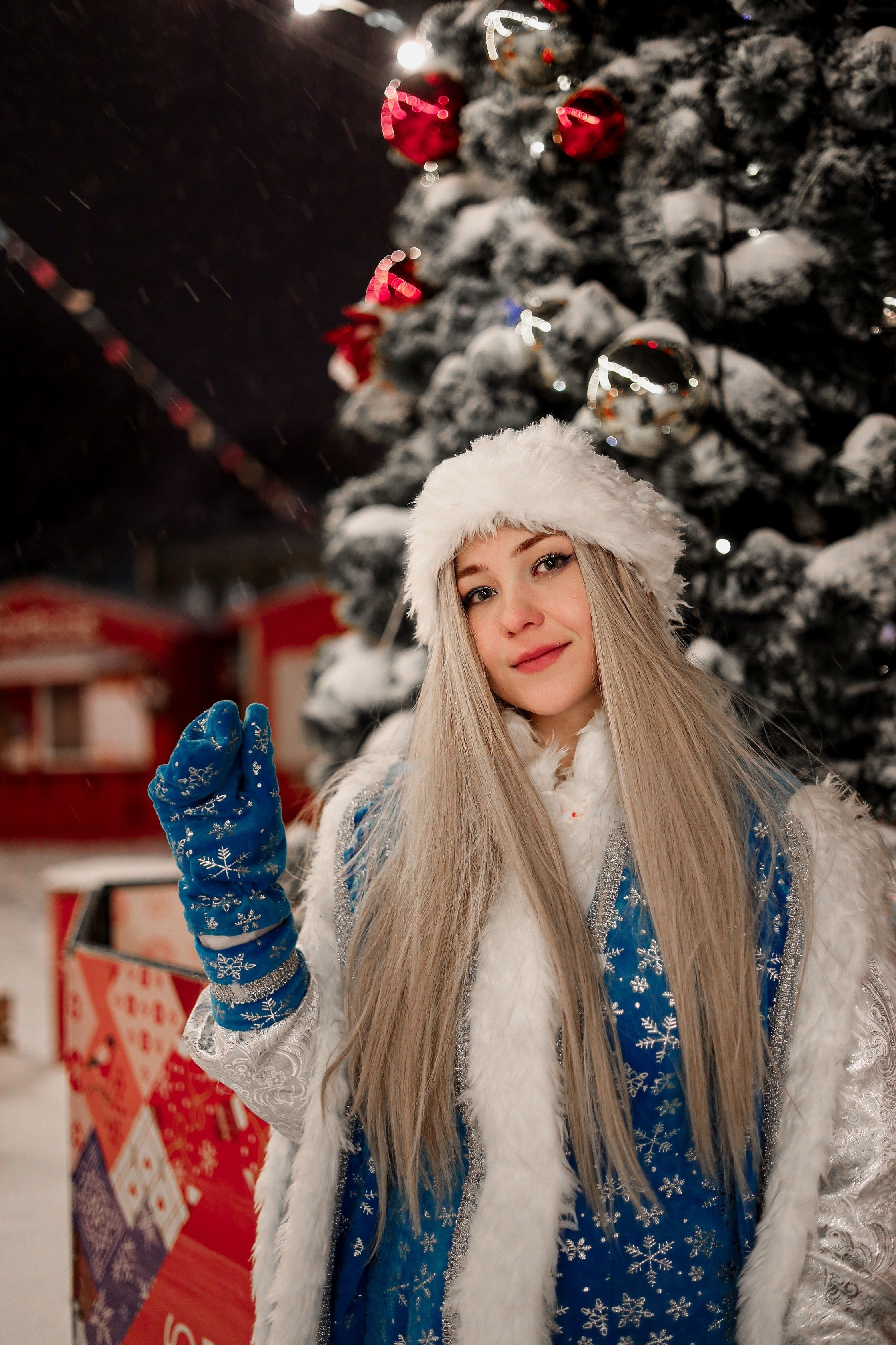 Снегурочка. Фотограф Мария Лаенко