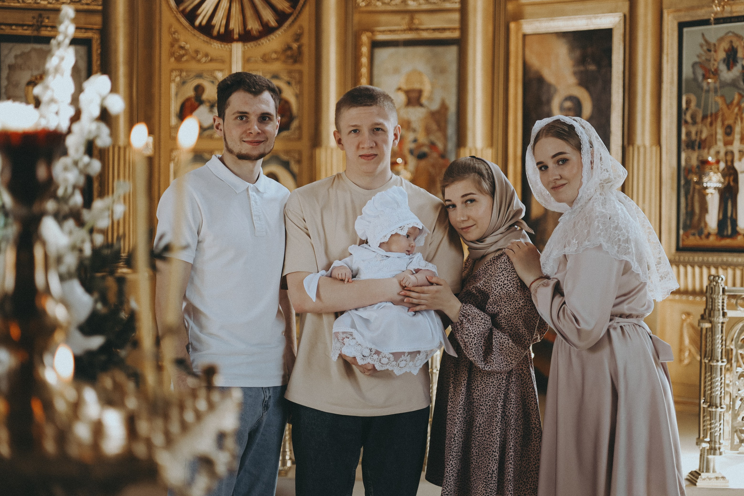 Крещение Агаты. Фотограф Мария Лаенко