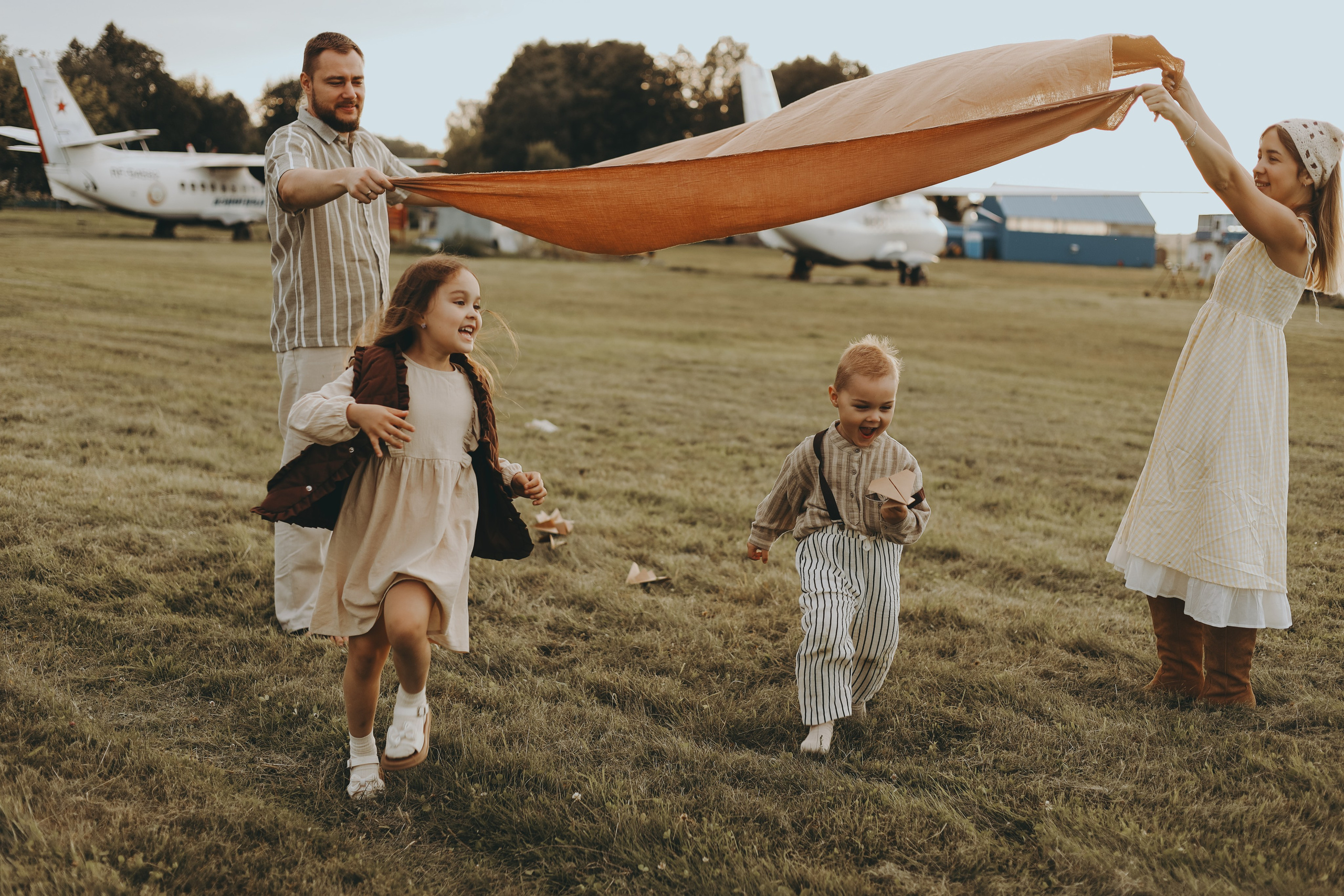 Алена и её дружная семья | Аэроград. Фотограф Мария Лаенко