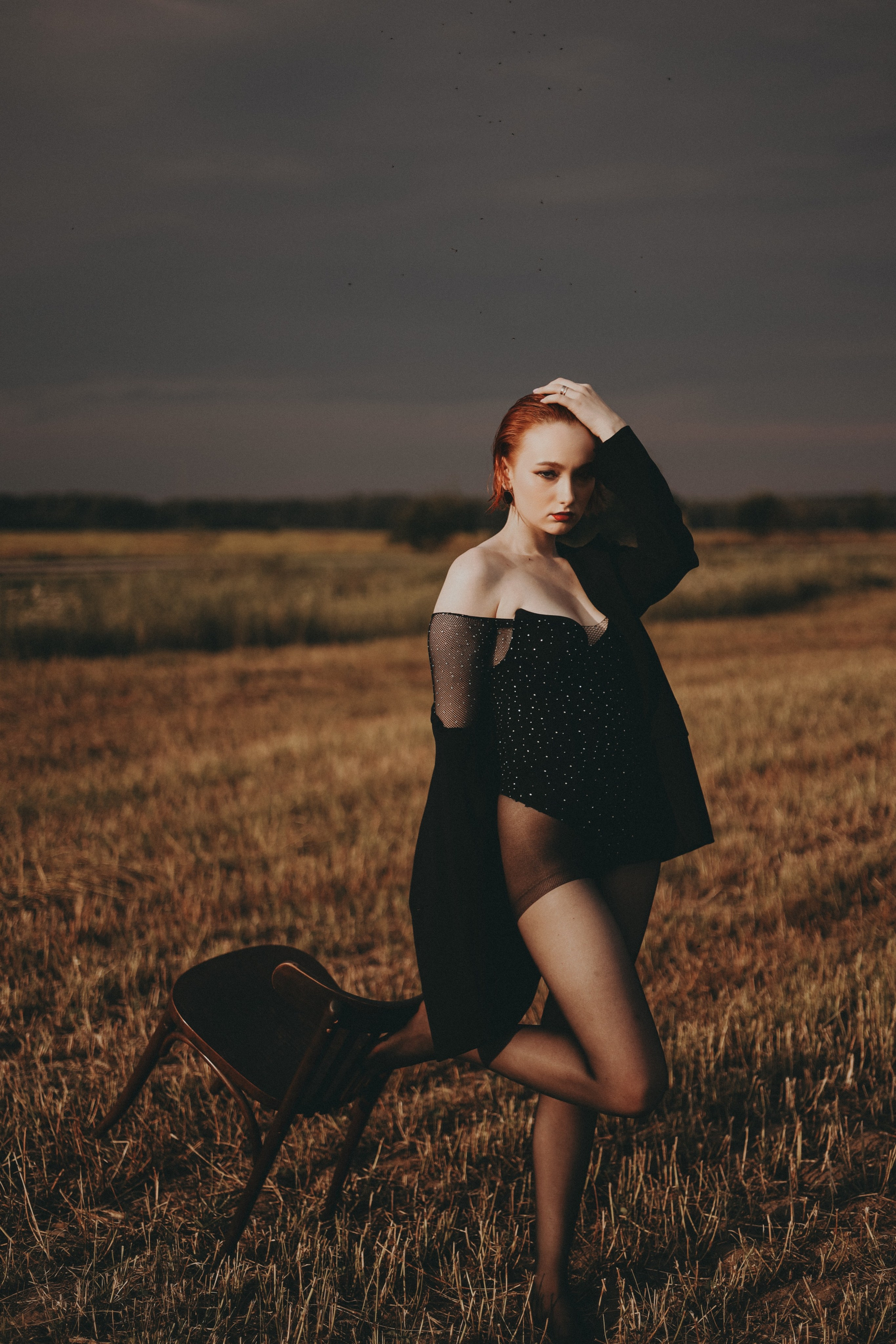 Дарья|Поле. Фотограф Мария Лаенко
