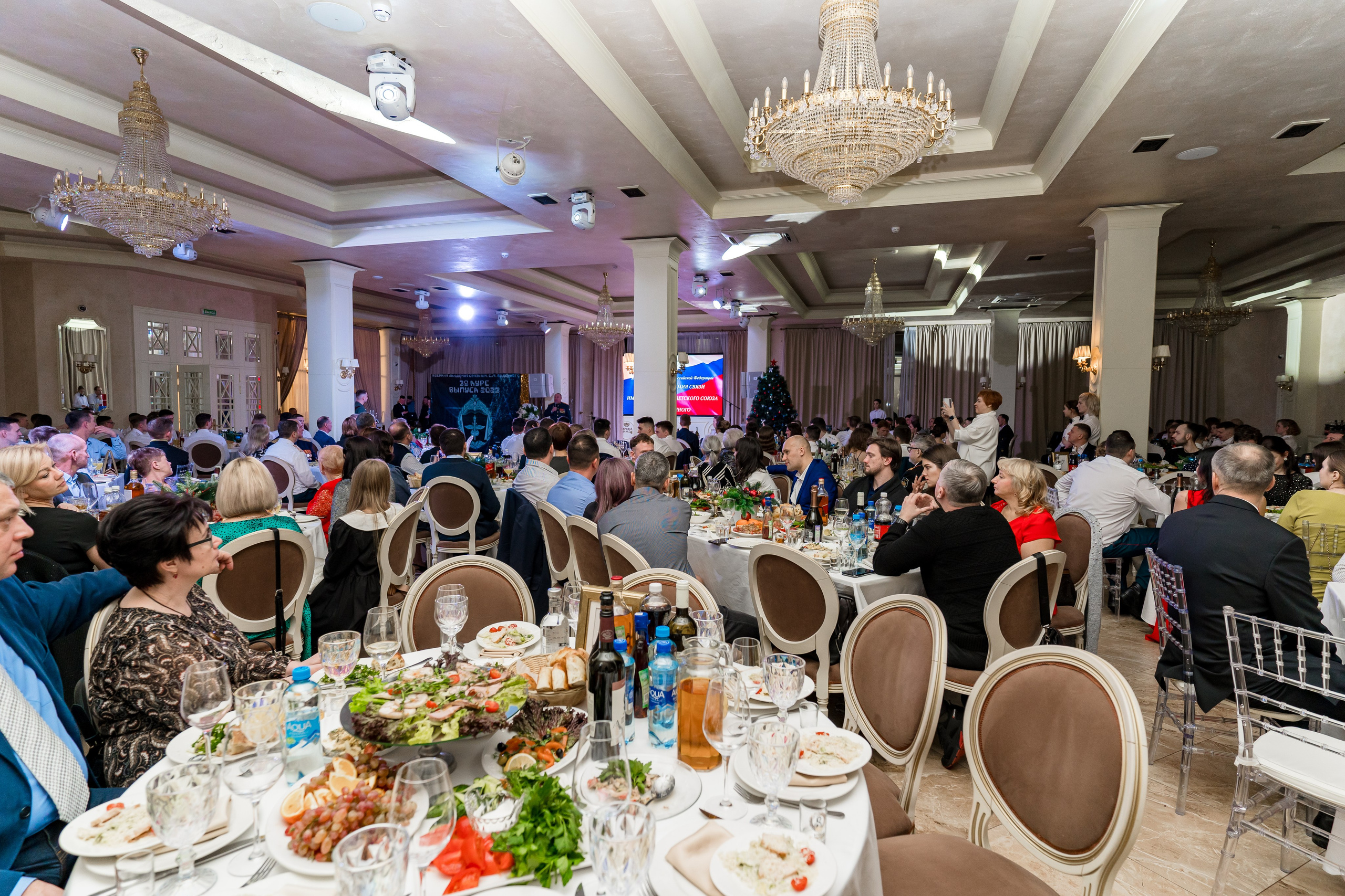 Фотосъемка выпуска военной академии и вручение дипломов