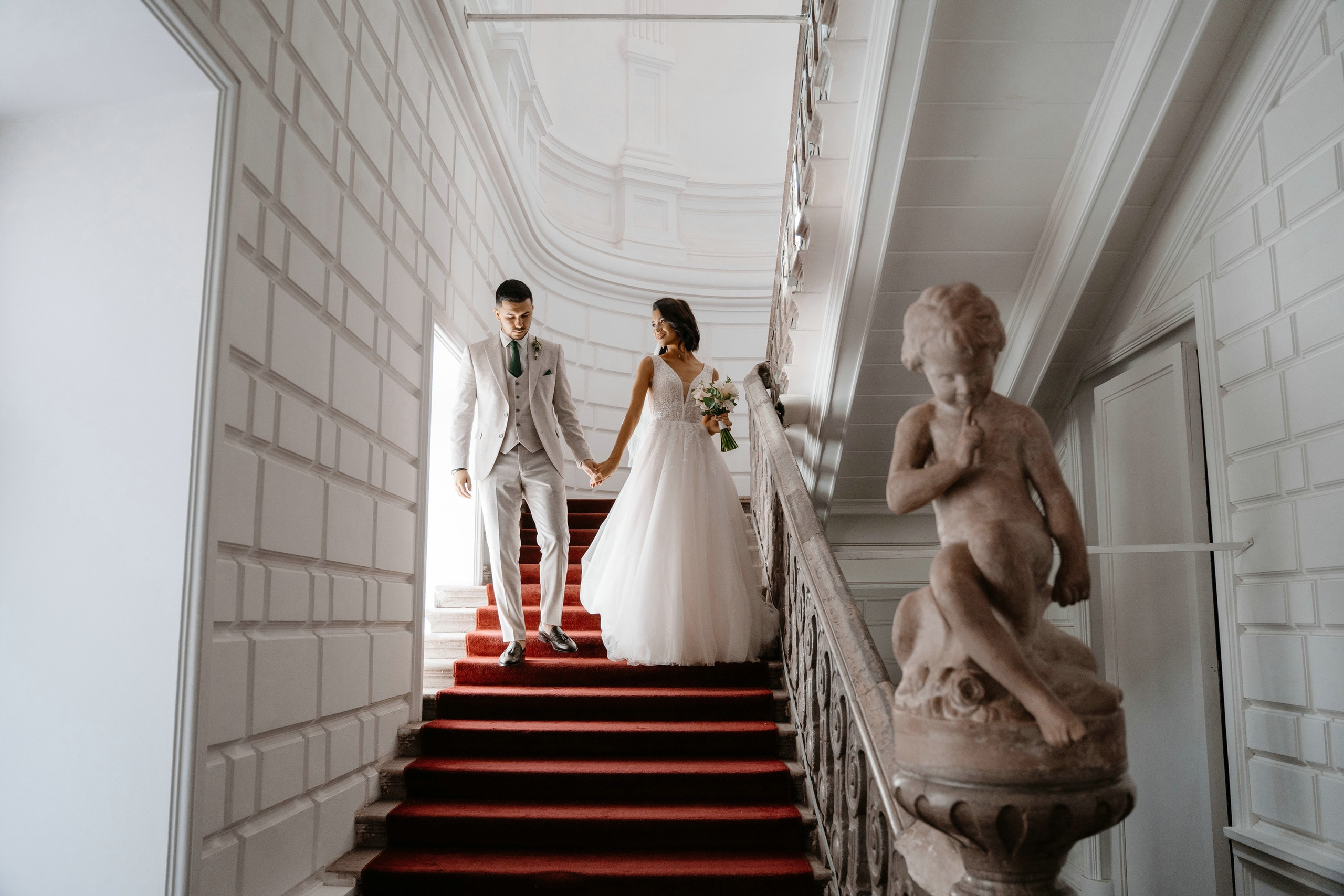 Регистрация брака в особняке Спиридонова. Свадебный и семейный фотограф в Москве Светлана Зоткина