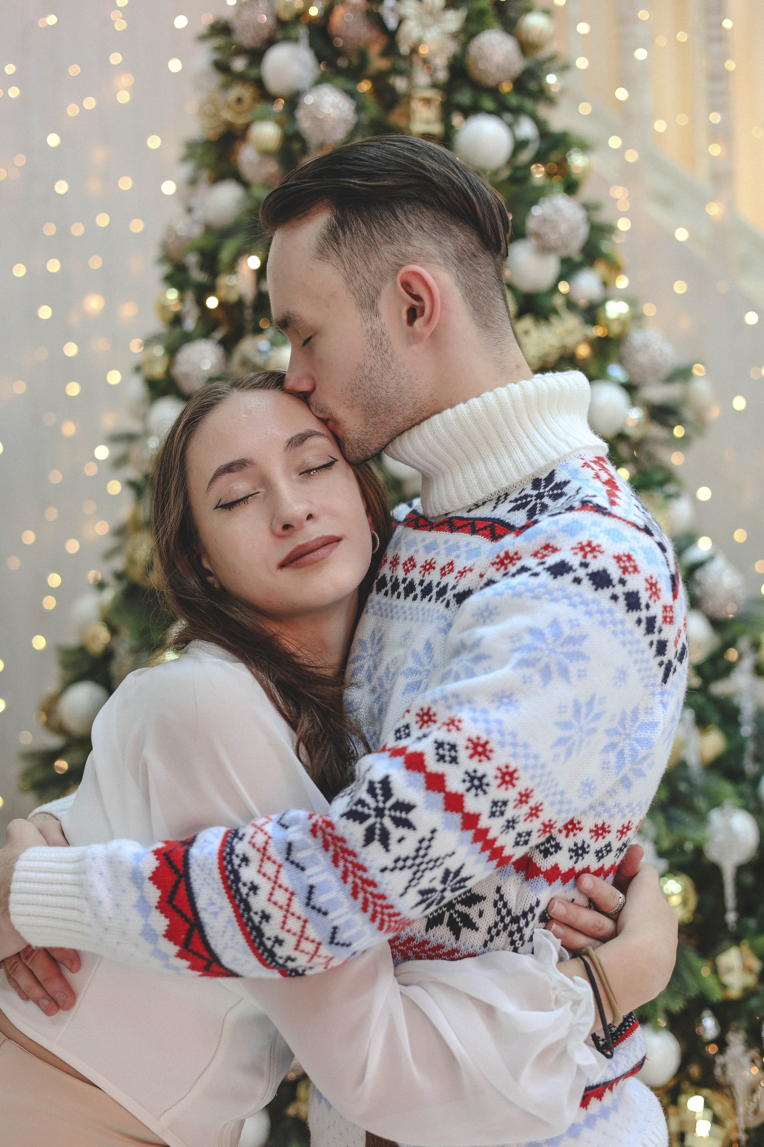 Новогодняя история «Ирина и ее семья». Фотограф в Москве Анастасия Калинина