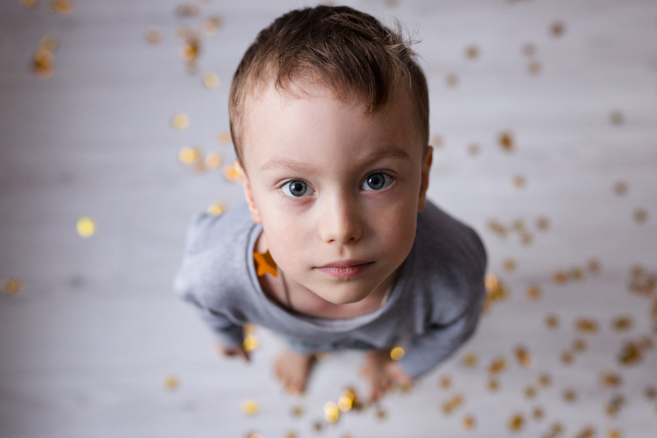 Даша, домашняя новогодняя. Семейный фотограф Москва