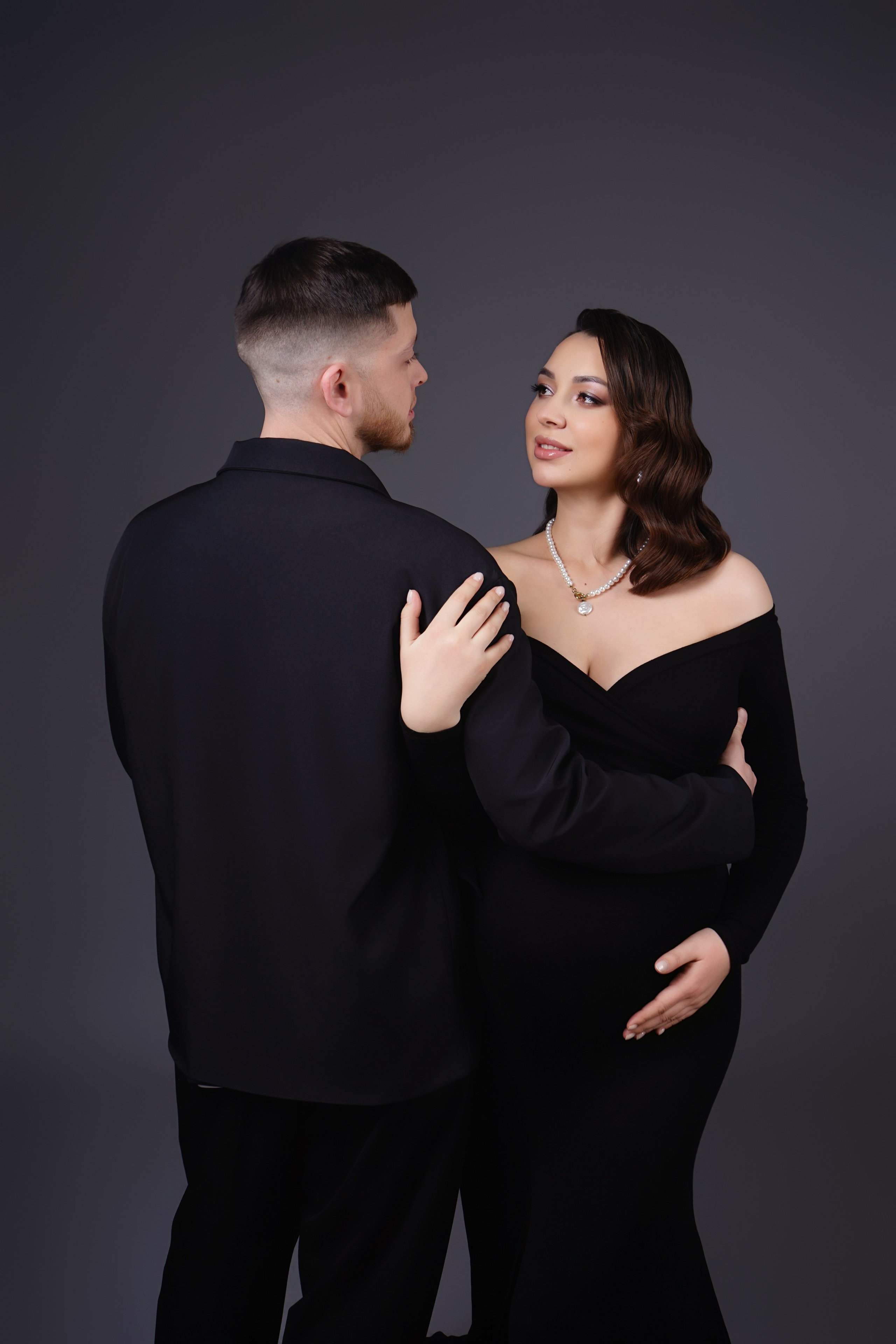 Съёмка беременности в моей фотостудии «НЕБО». Женский фотограф в Химках Алёна Ленёва