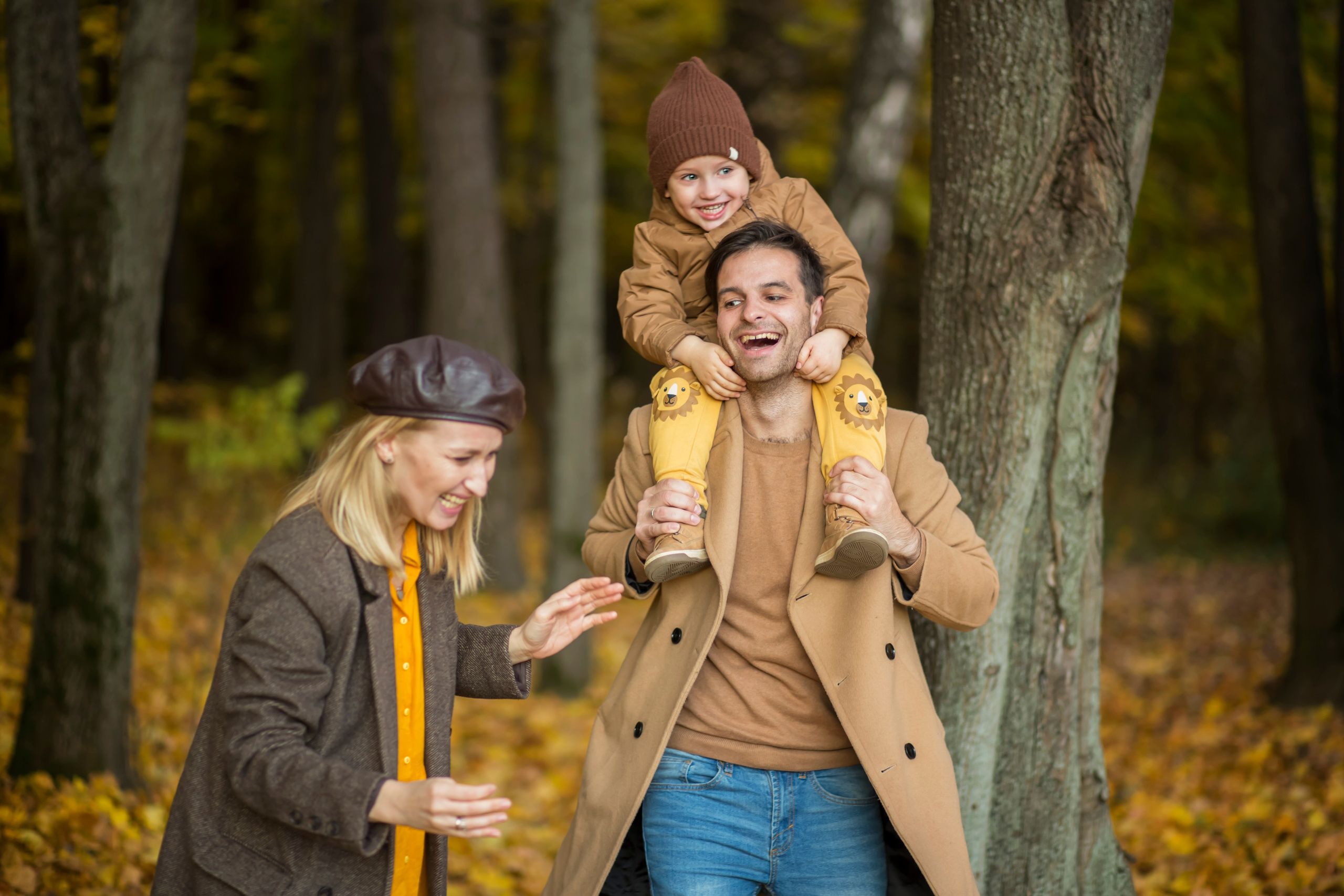 Осенние истории. Семейный и детский фотограф в Москве и МО — Александра