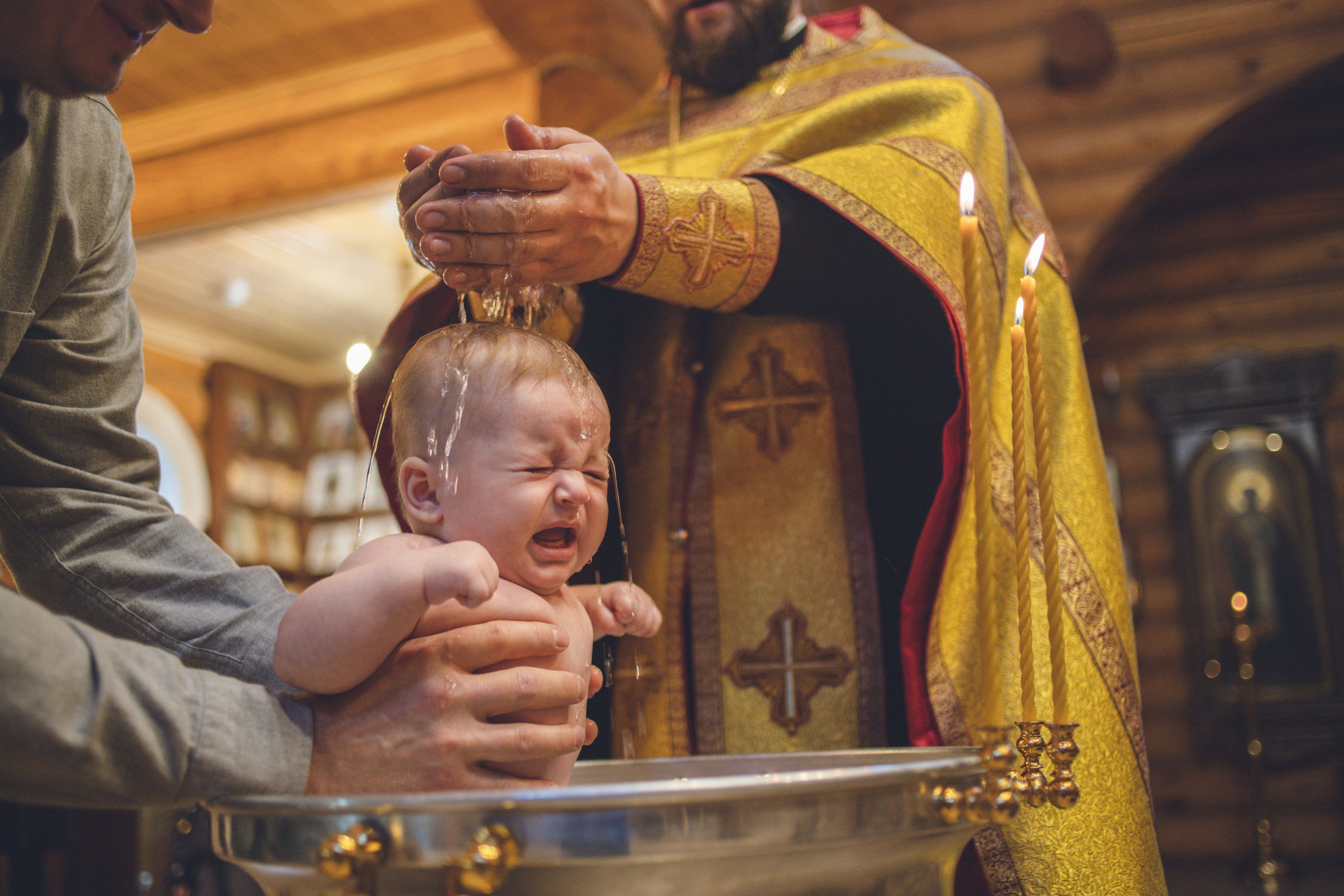 Крещение Тихона. Семейный фотограф г. Димировград Андросова Екатерина