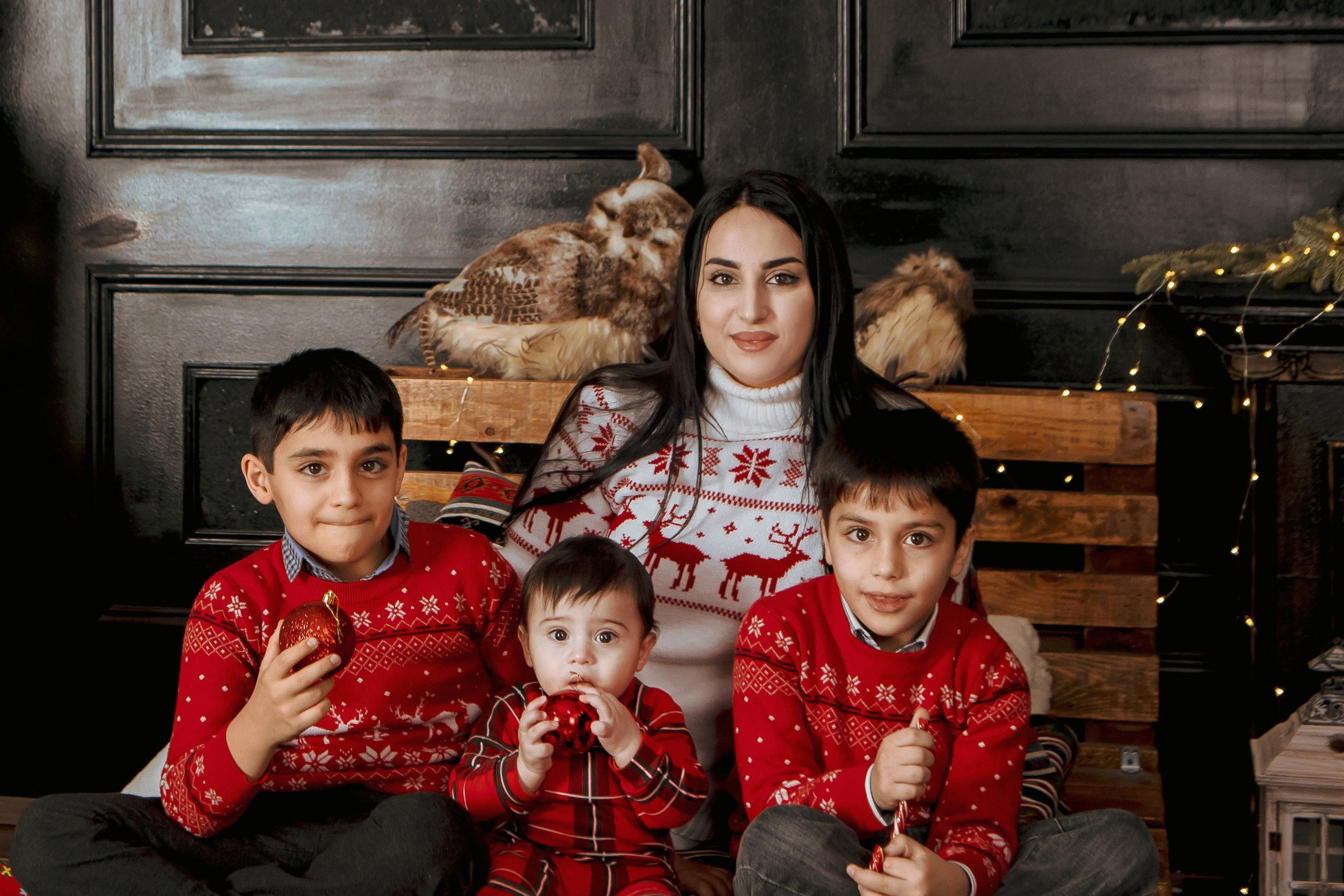 Зухра с детками. Свадебный и семейный фотограф в Каспийске Алёна Нурмагомедова