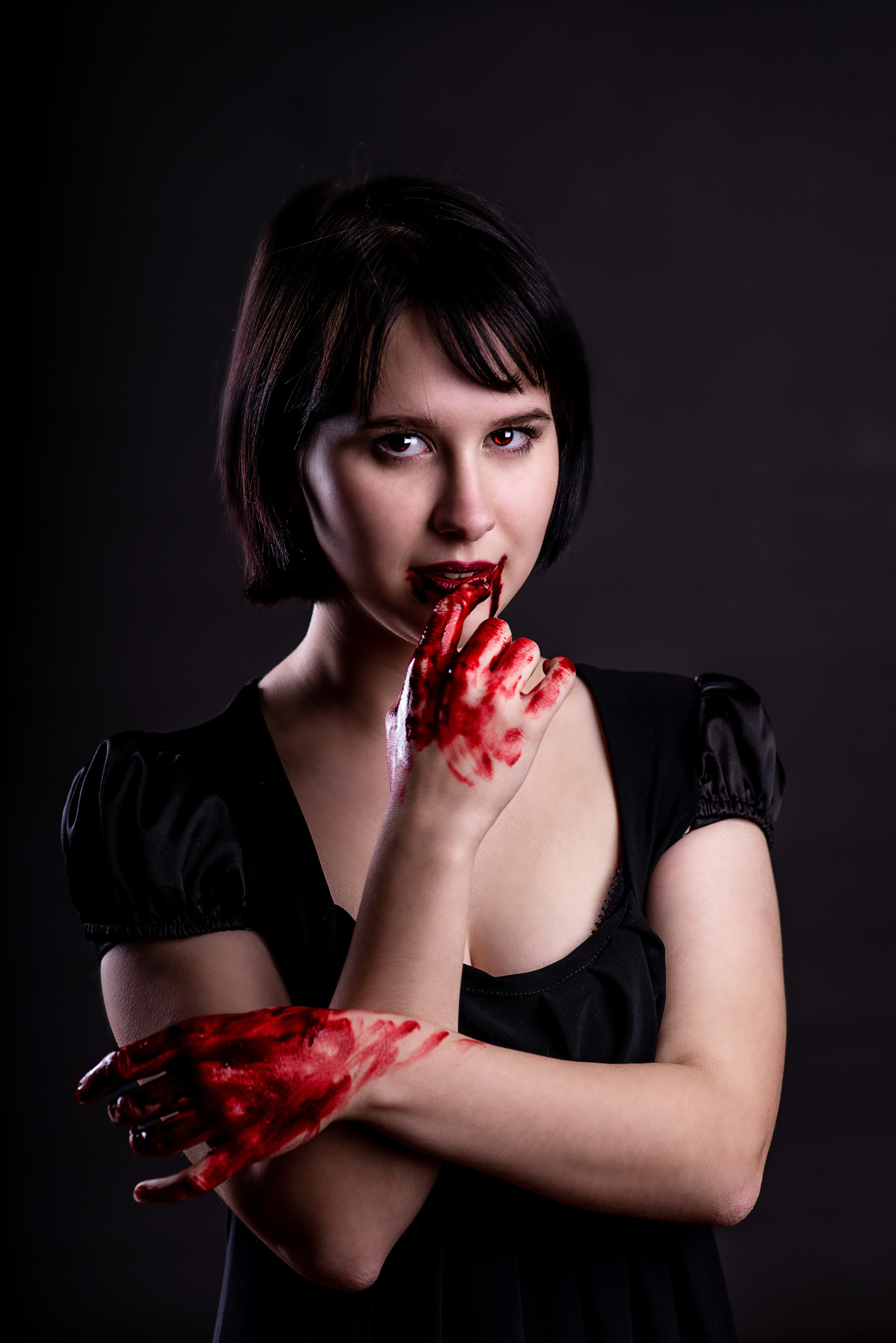 Студийная съемка. Фотограф Николай Селуков