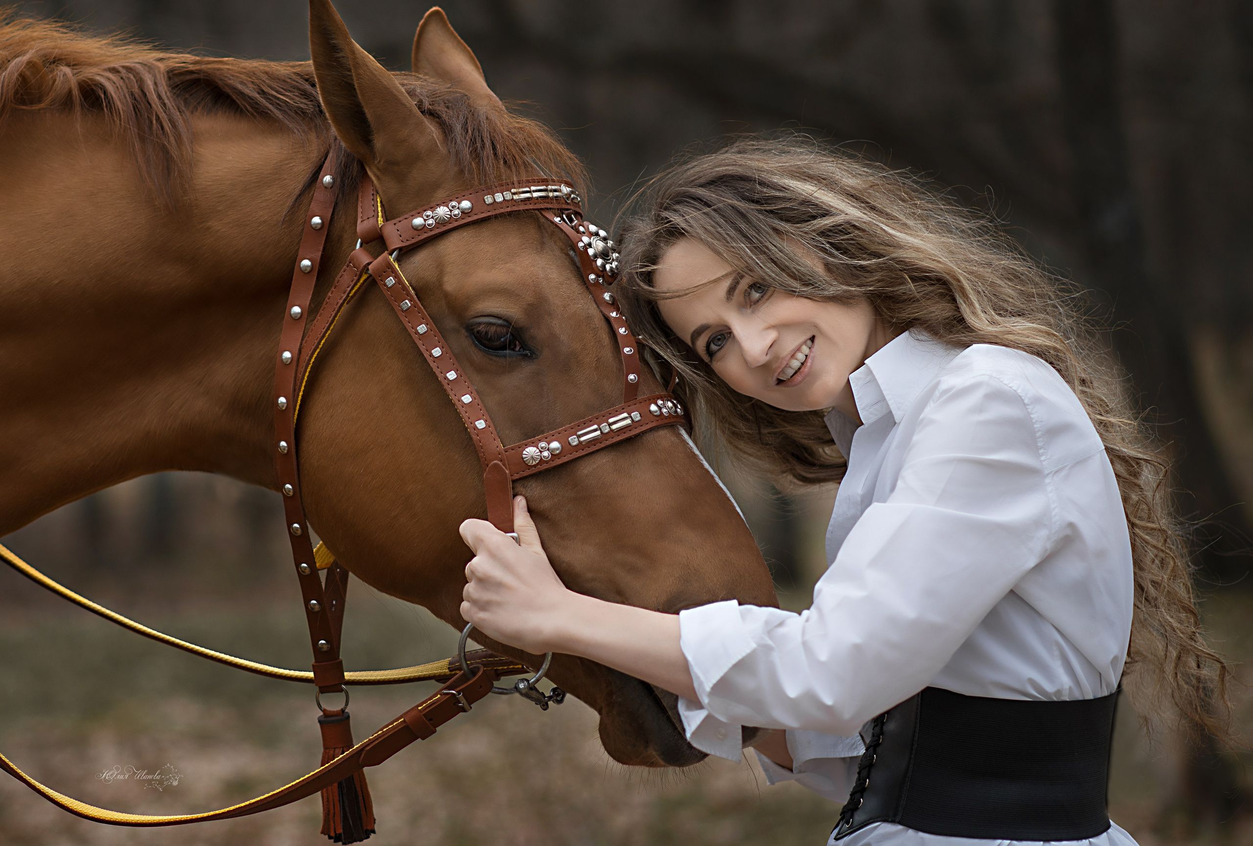 Семейная съемочка с Собратом. Конный фотограф в Саратове Юлия Иванова