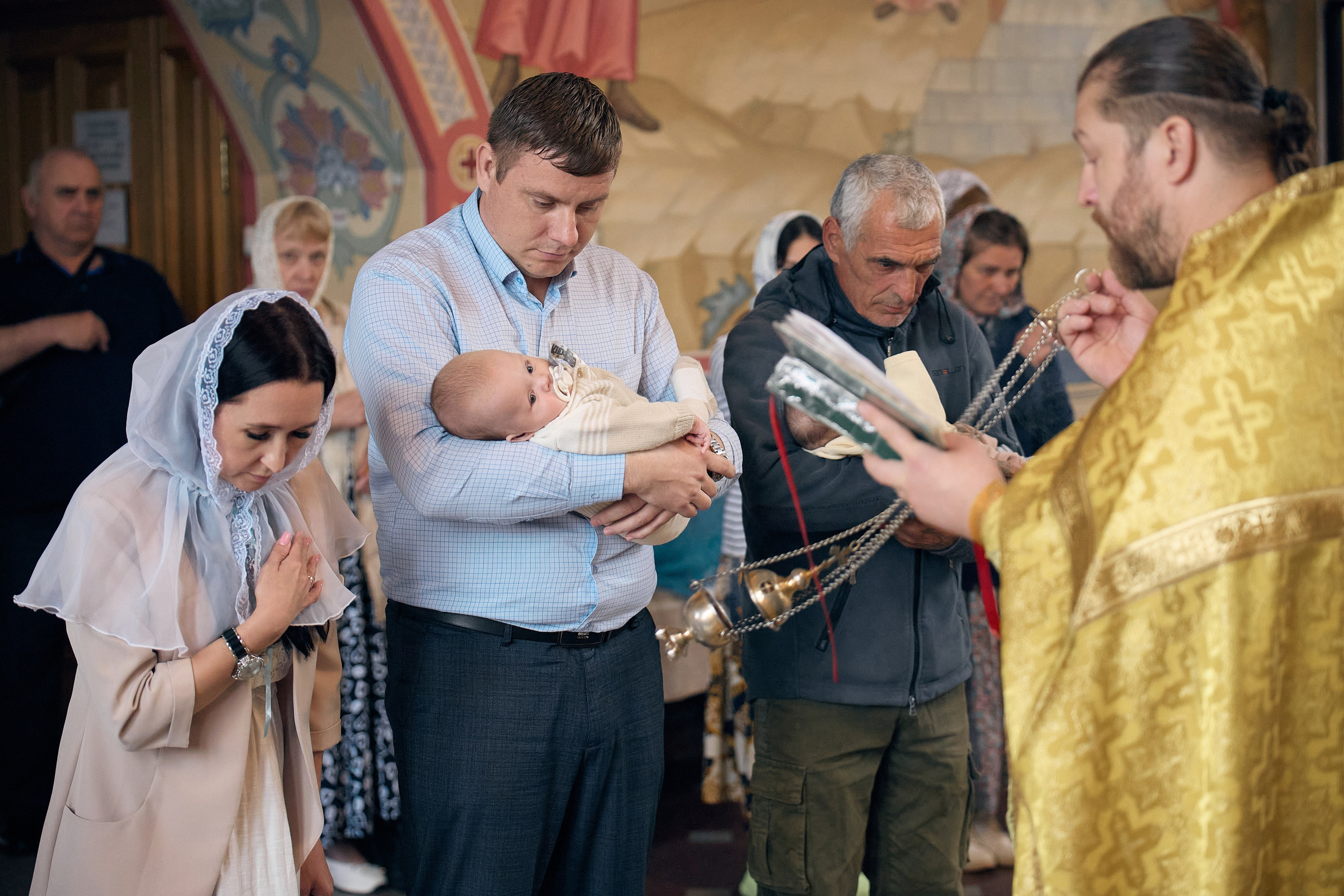 Крещение младенца Максима. Фотограф в Дивеево