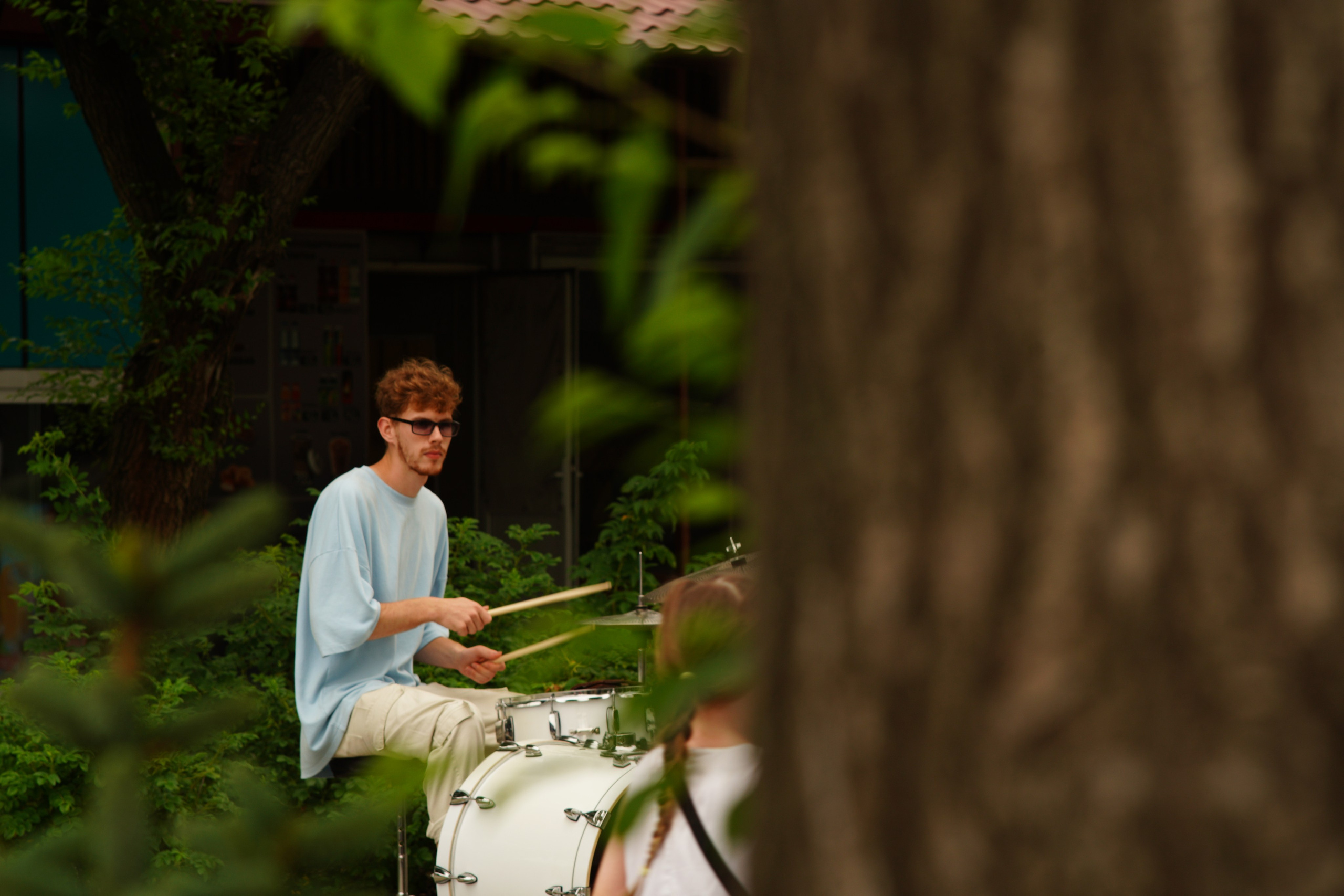 молодой барабанщик