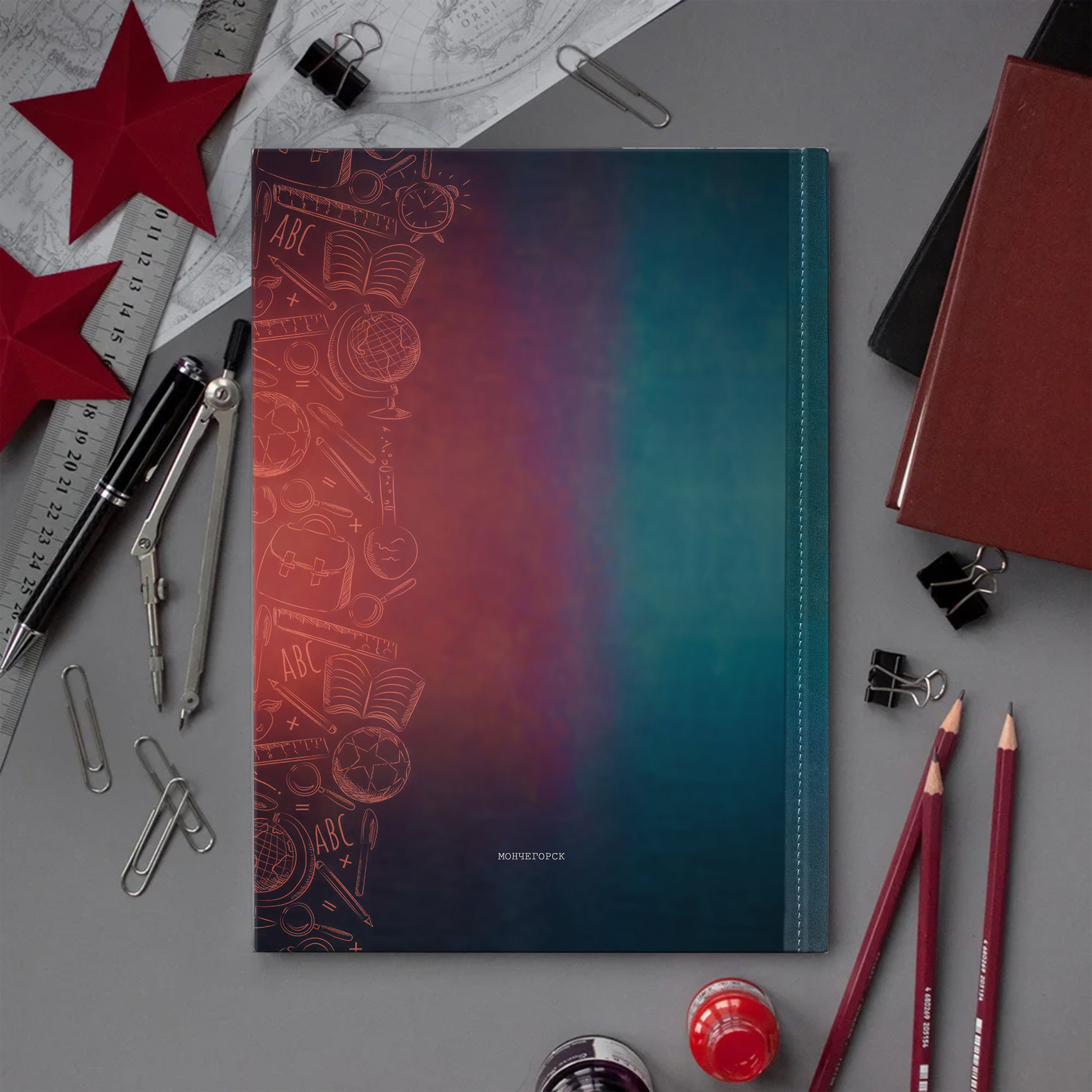 Стойки — Неон (Альбом 4 разворота). Школьный и семейный фотограф в Мончегорске Вячеслав Шинахов