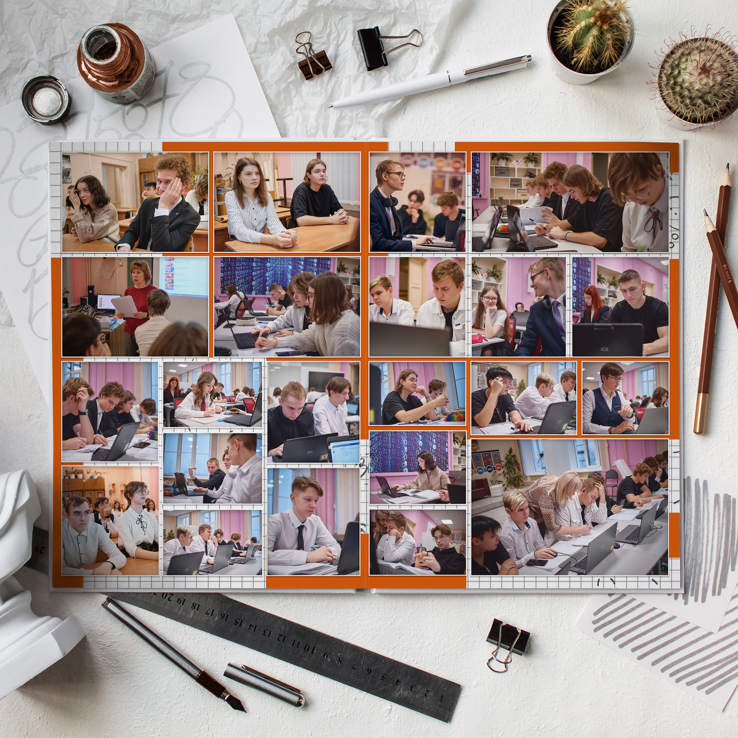 До свидания (Альбом 10 разворотов). Школьный и семейный фотограф в Мончегорске Вячеслав Шинахов