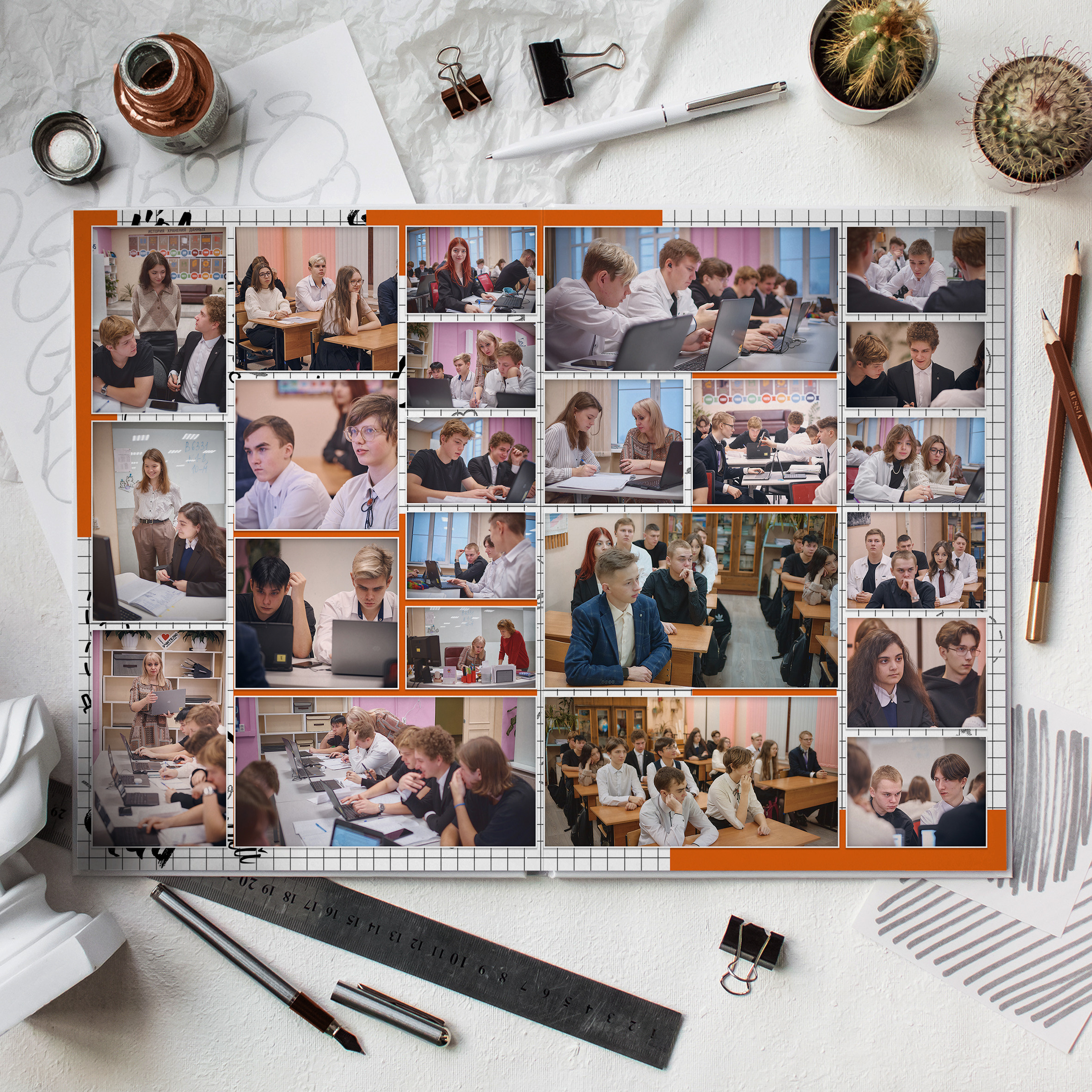 До свидания (Альбом 10 разворотов). Школьный и семейный фотограф в Мончегорске Вячеслав Шинахов