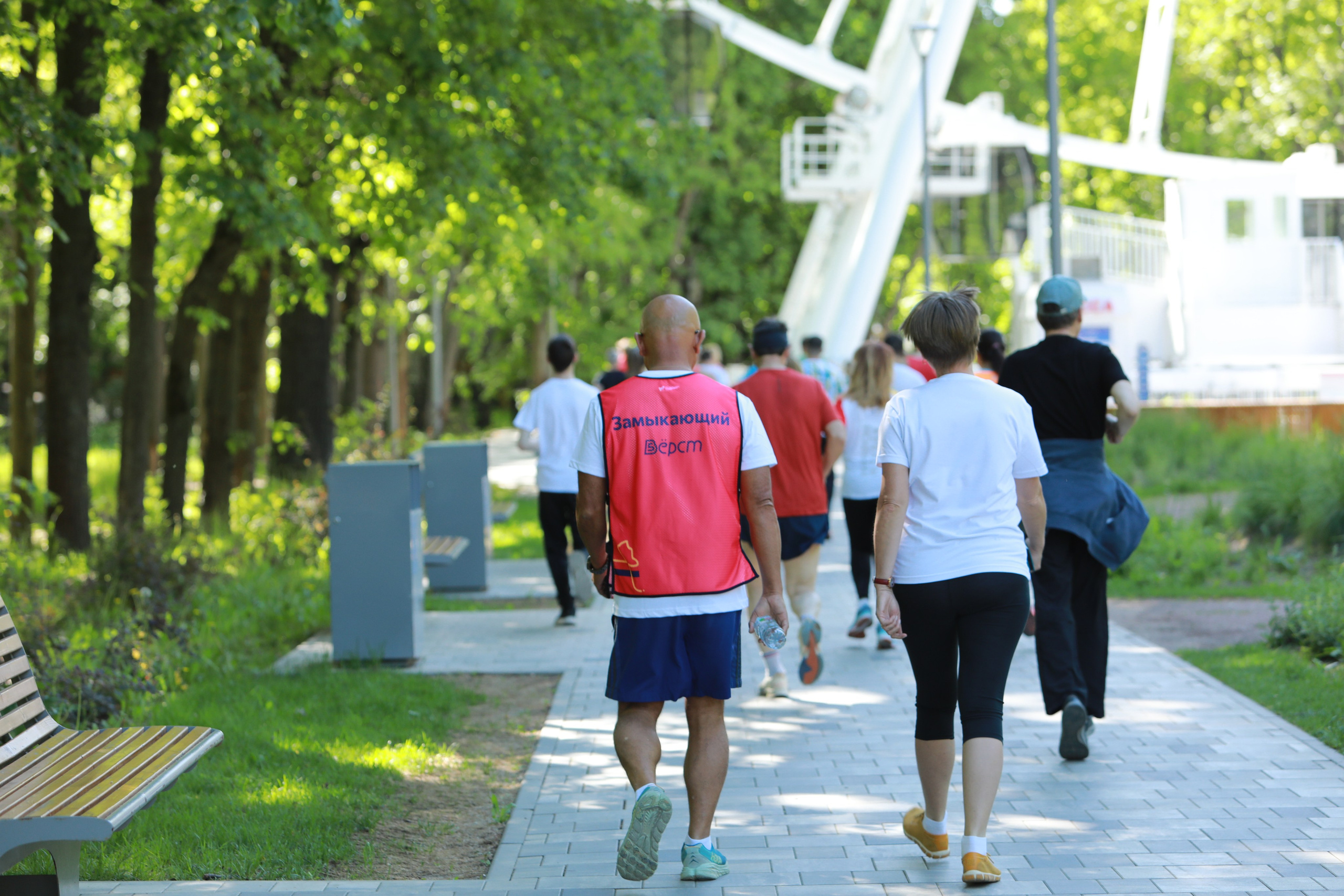 Французские гости на 5 вёрсты в Химках, 25.05.24 г. Фотограф Сергей Ловкий