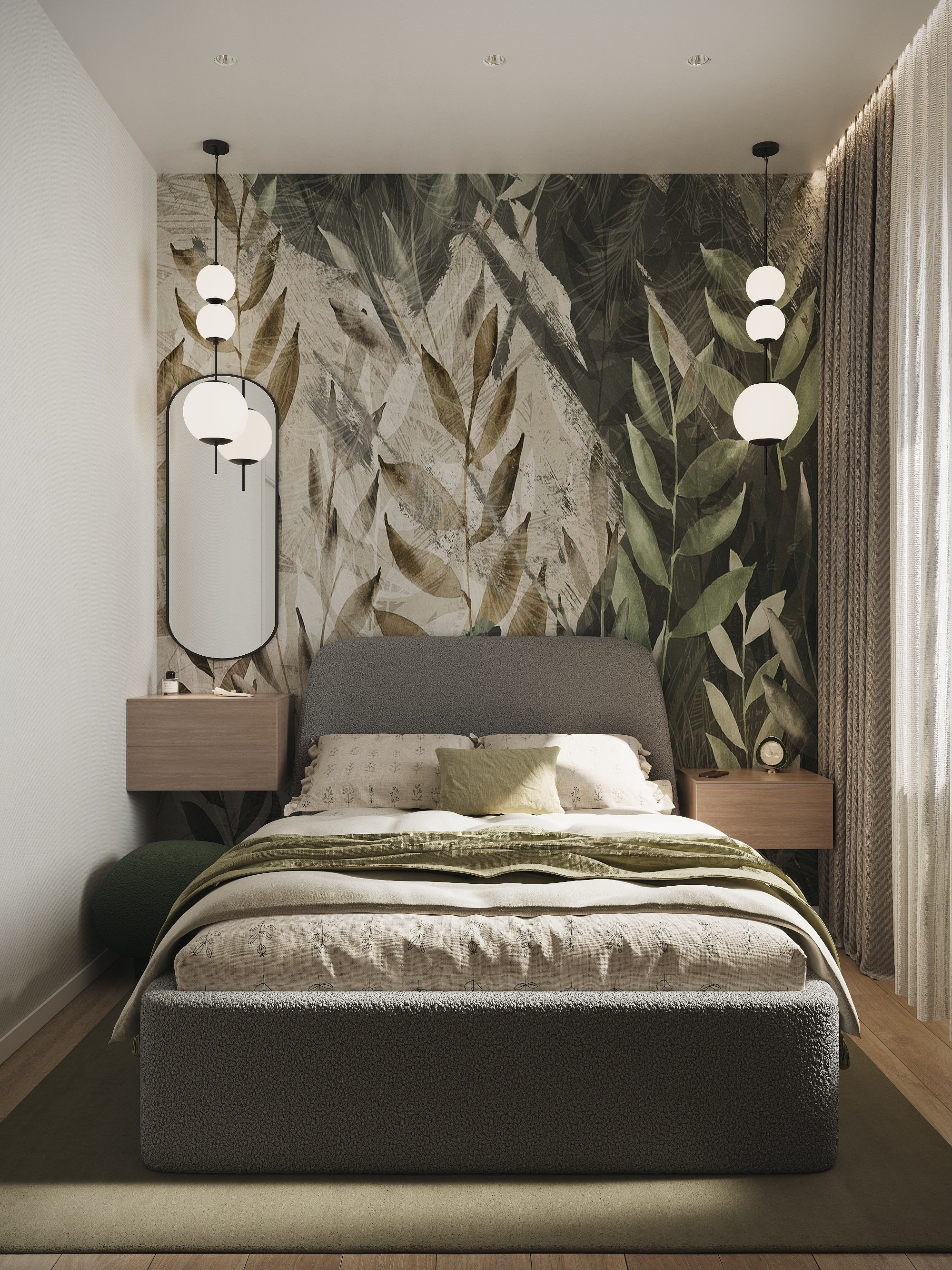 Дизайн проект дома «Лесной рассвет». Annything design