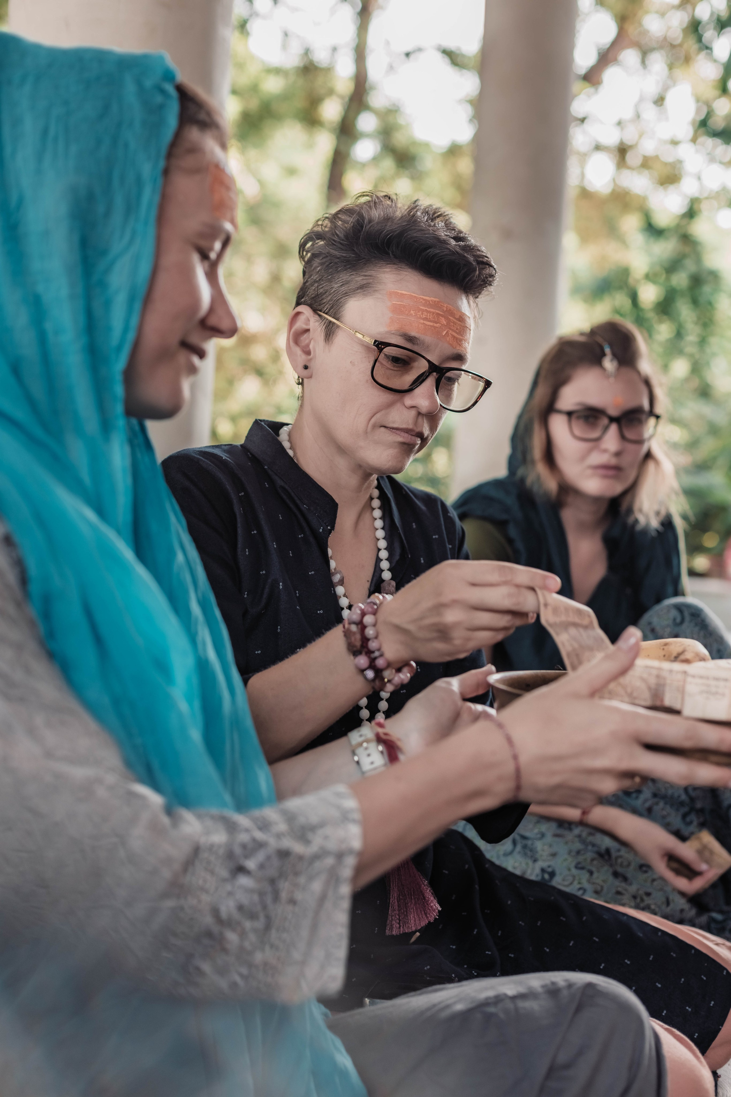 Pitri Paksha yagyas & poojas Devraha Baba ji ashram. Mariam Bagdasaryan