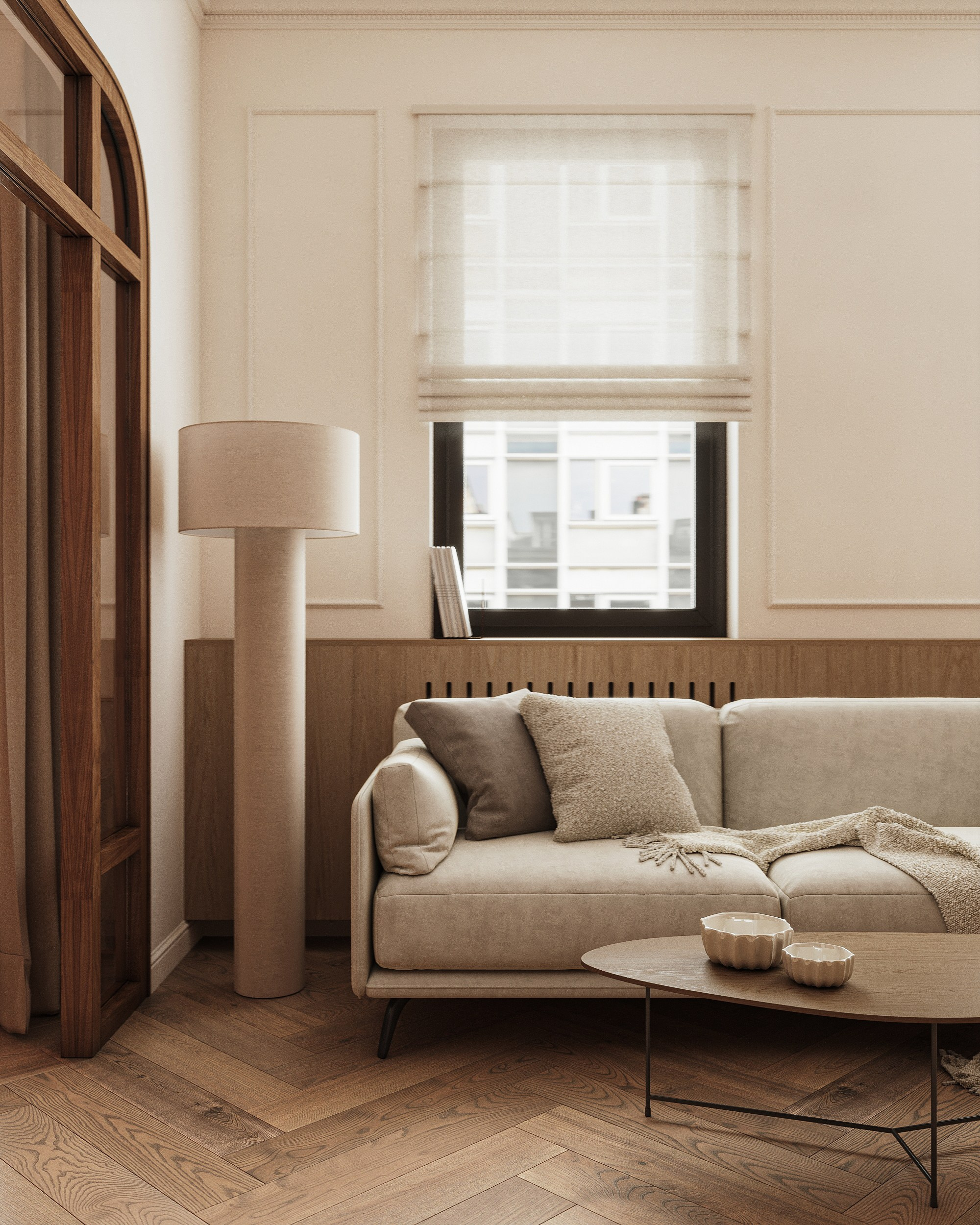 Studio apartment in Krakow. 3D-визуализатор интерьеров Мария