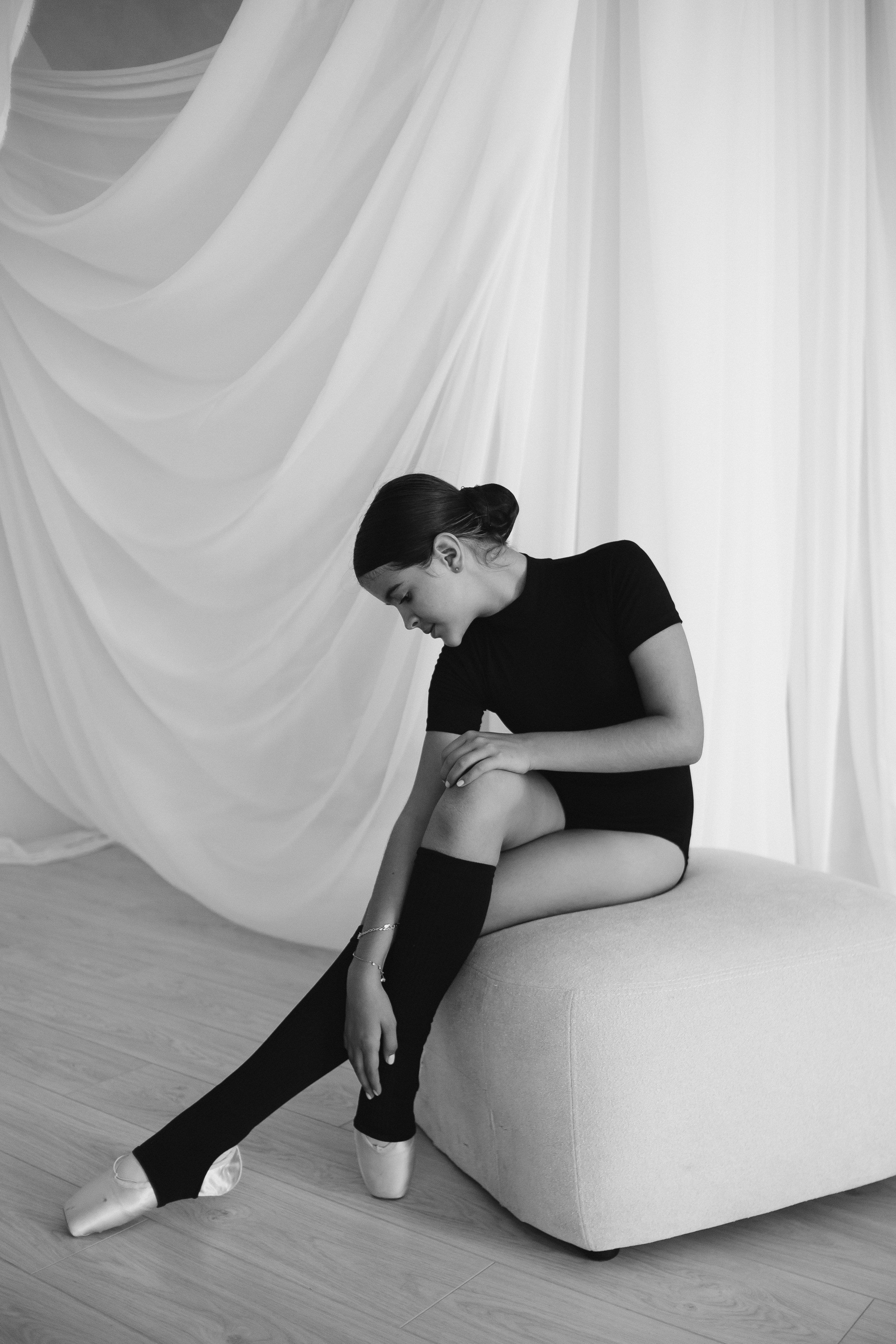 Юная балерина Милана. Семейный фотограф в Волгодонске Краченцева Анна