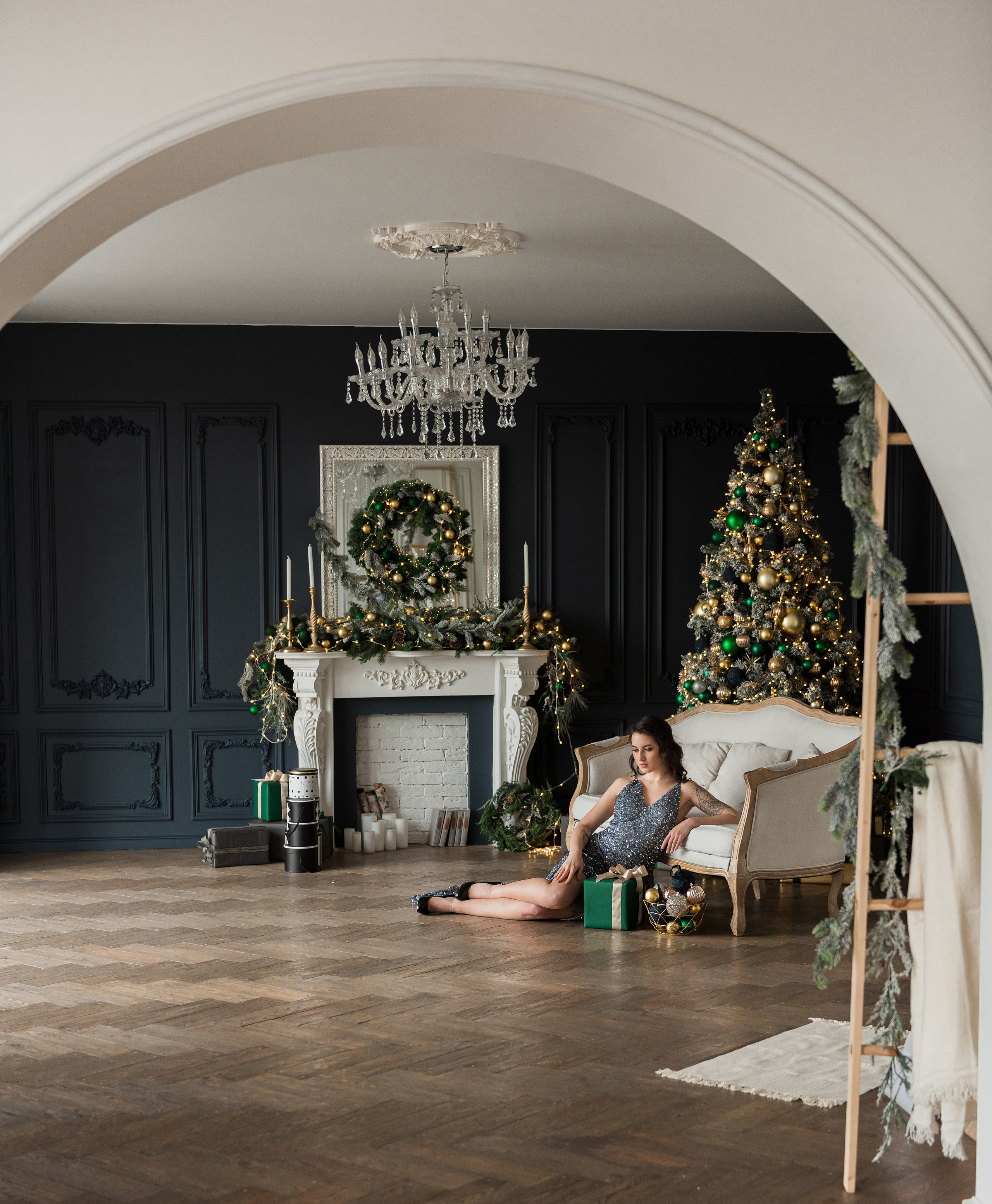 Новогодняя история Даши. Семейный и свадебный фотограф во Владивостоке