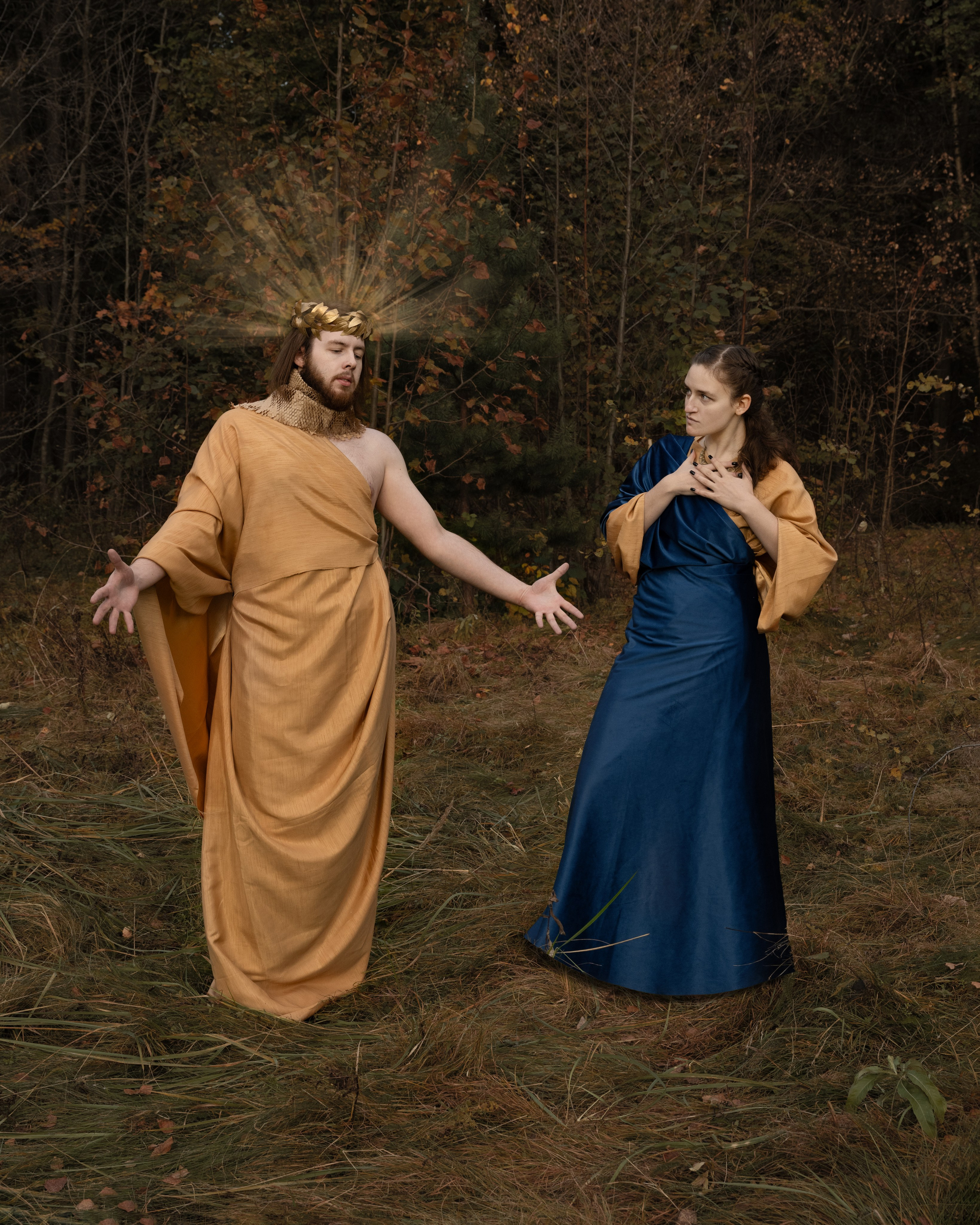 Времена Года. Деметра и Персефона. Анна Новосельцева. Индивидуальные фотосессии в Москве и М.О