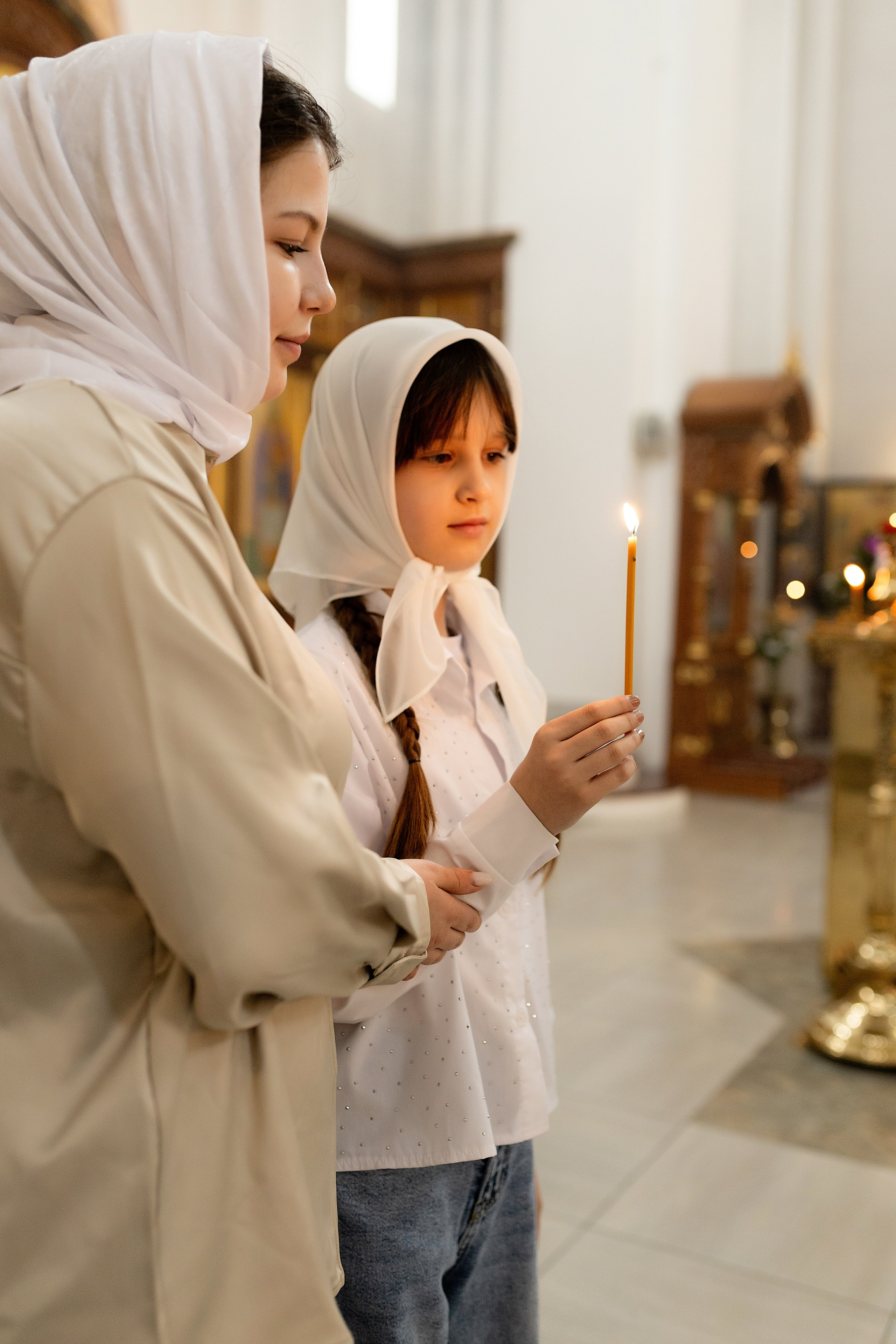 Таинство крещения Алисы. Фотограф в Железнодорожном и Балашихе
